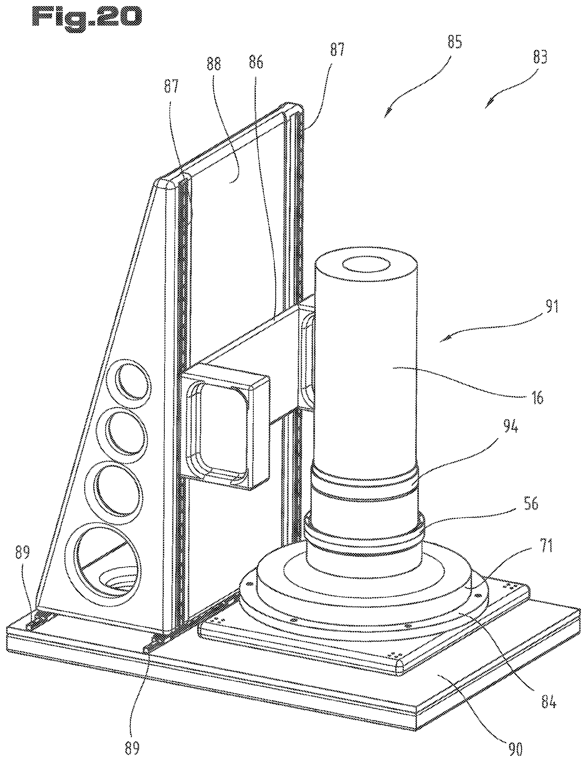 Patent US12098709 Figure 18 – Method for assembling a rotor bearing of a wind turbine