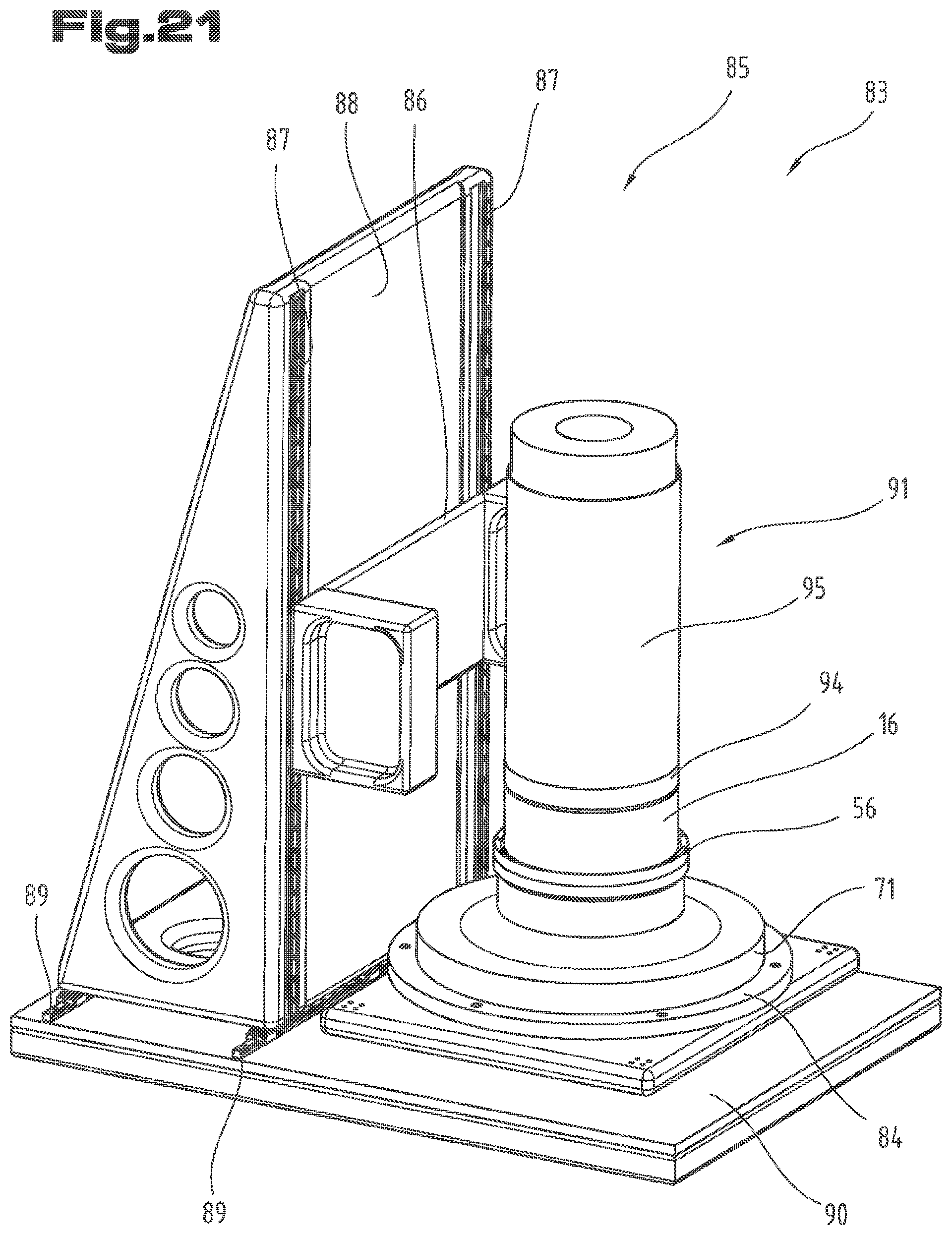 Patent US12098709 Figure 19 – Method for assembling a rotor bearing of a wind turbine
