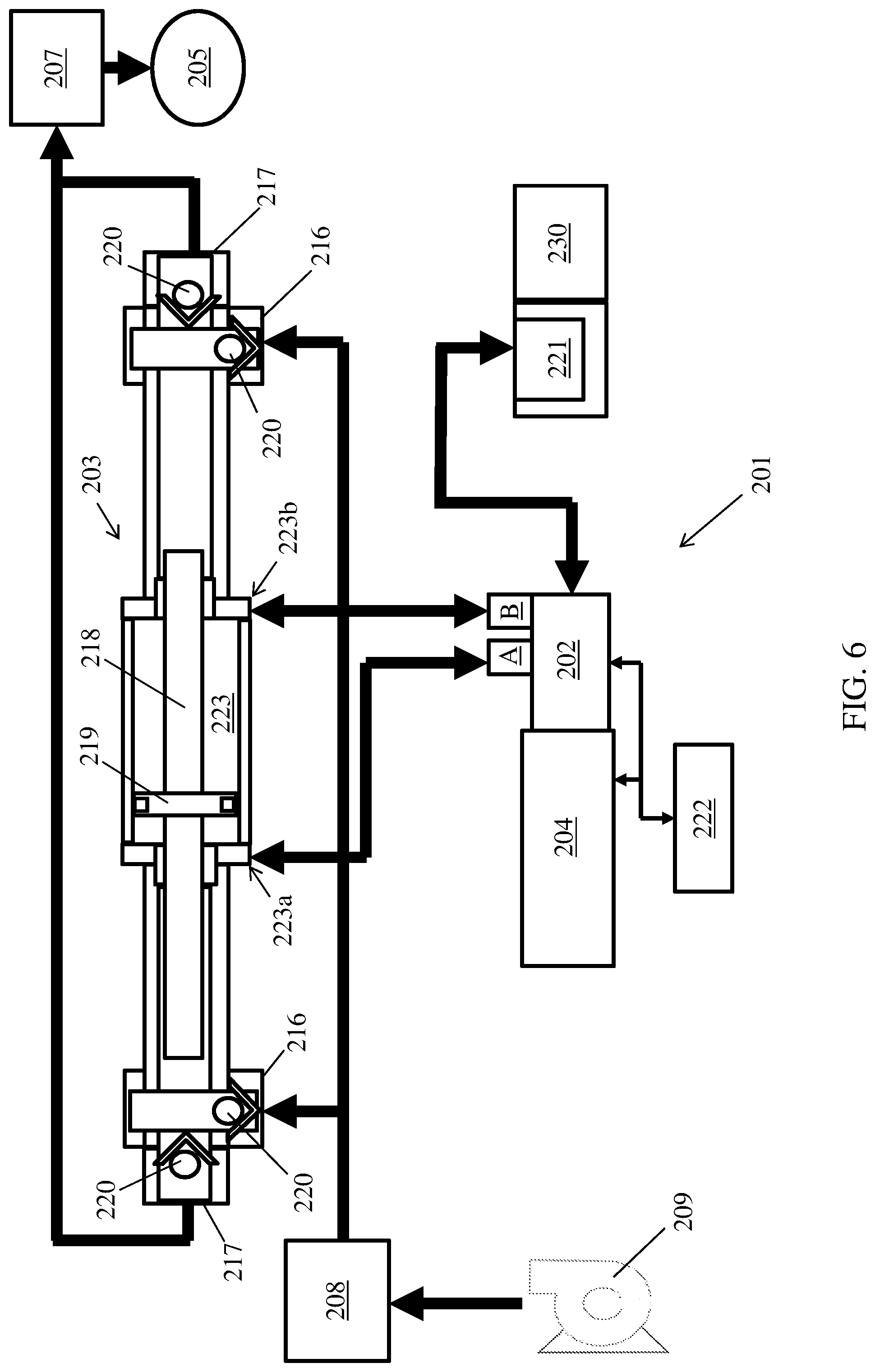 Patent US12098712 Figure 6 – Hydraulic fracturing pump system