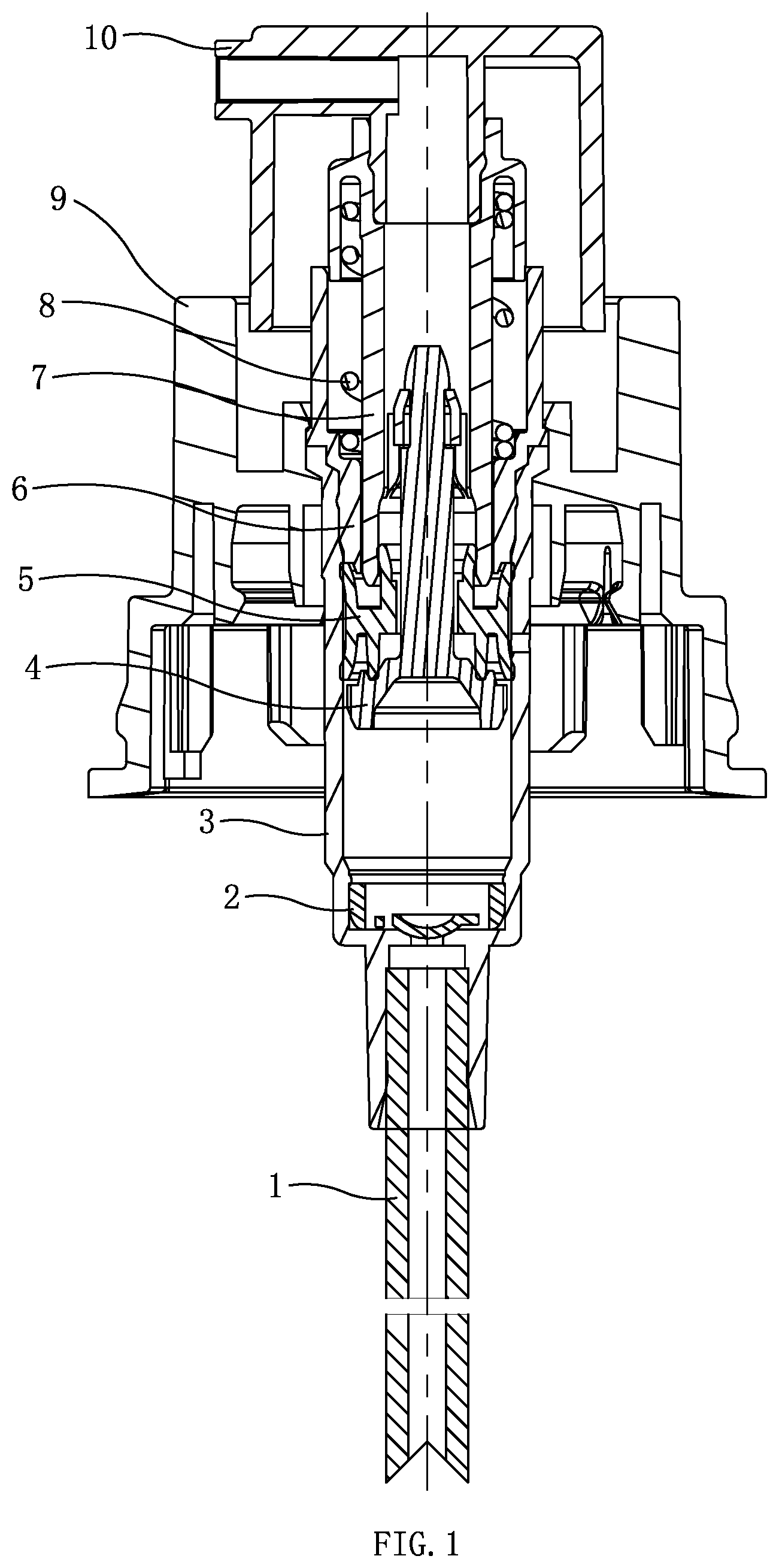 Patent US12098713 Figure 1 – Vacuum pump