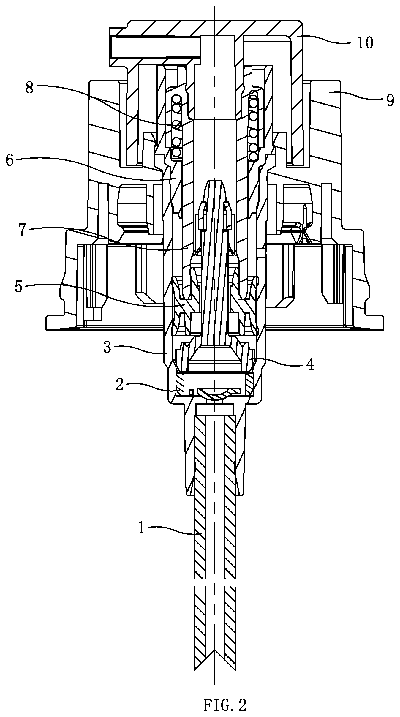 Patent US12098713 Figure 2 – Vacuum pump