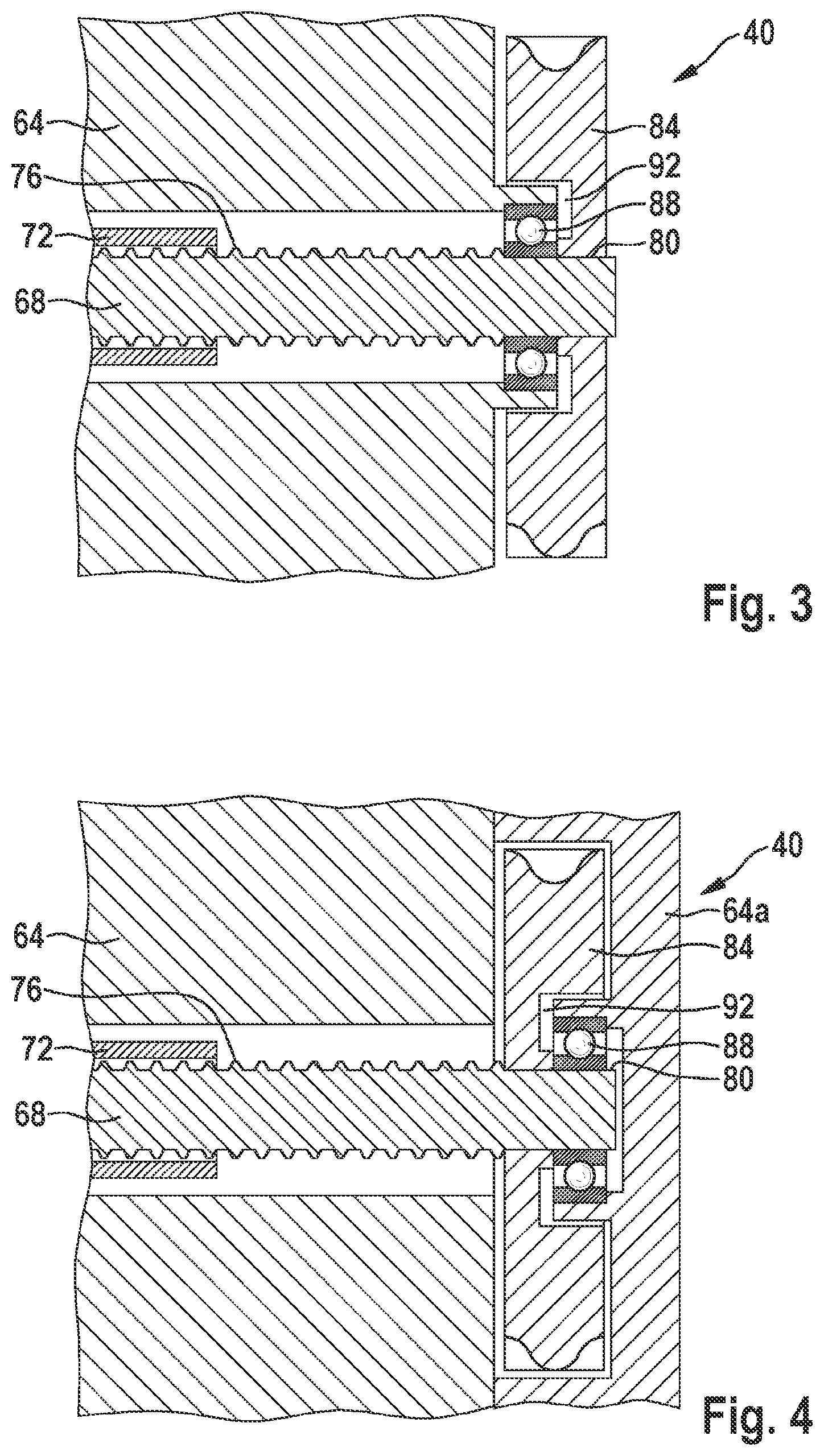 Patent US12098716 Figure 3 – Electromechanical brake pressure generator for a hydraulic braking system