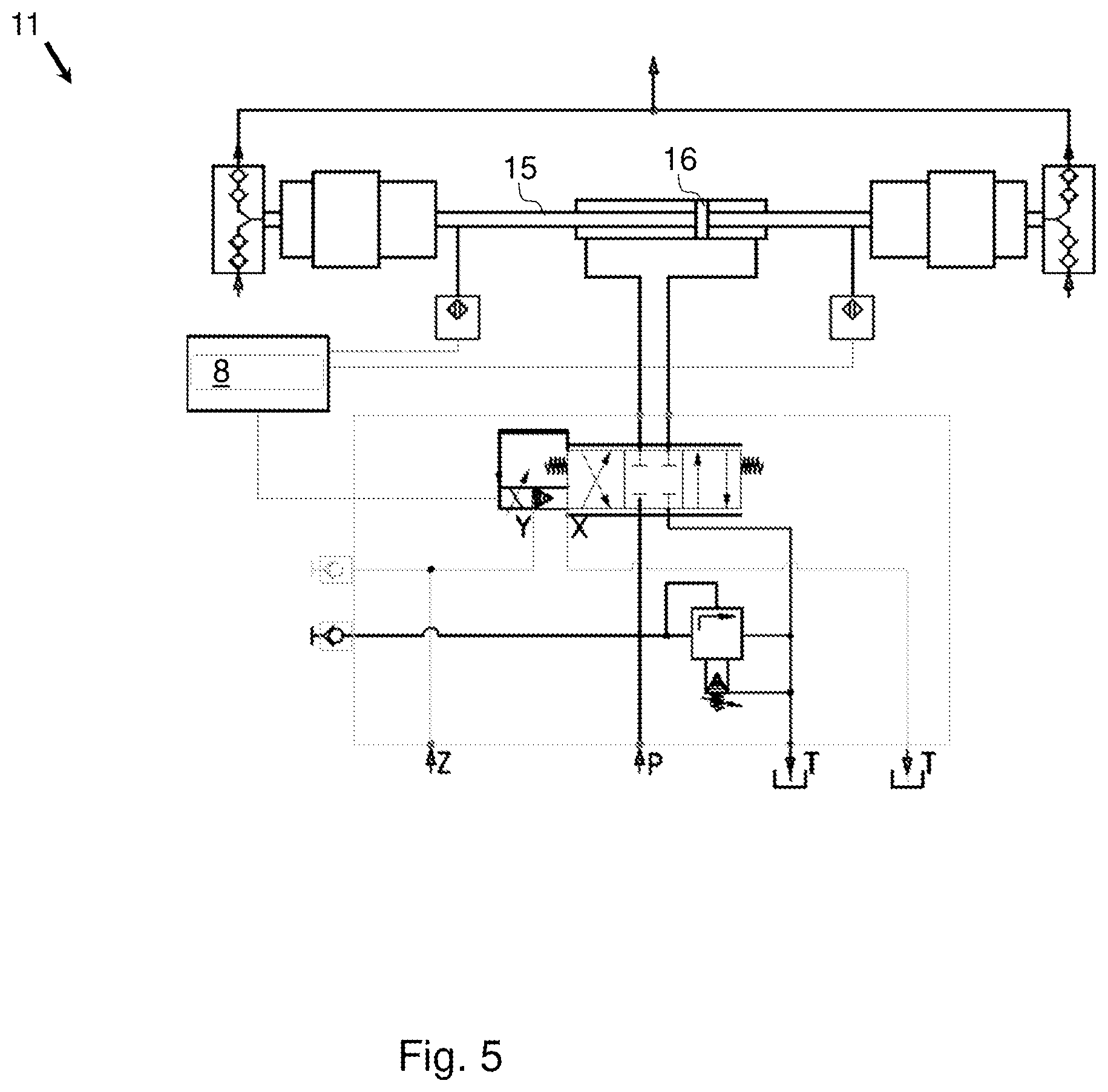 Patent US12098717 Figure 5 – Device and method for the provision of pressurized medium for injection into a high pressure process