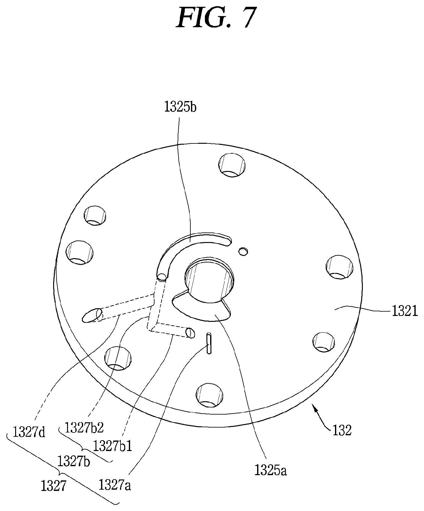 Patent US12098718 Figure 7 – Rotary compressor