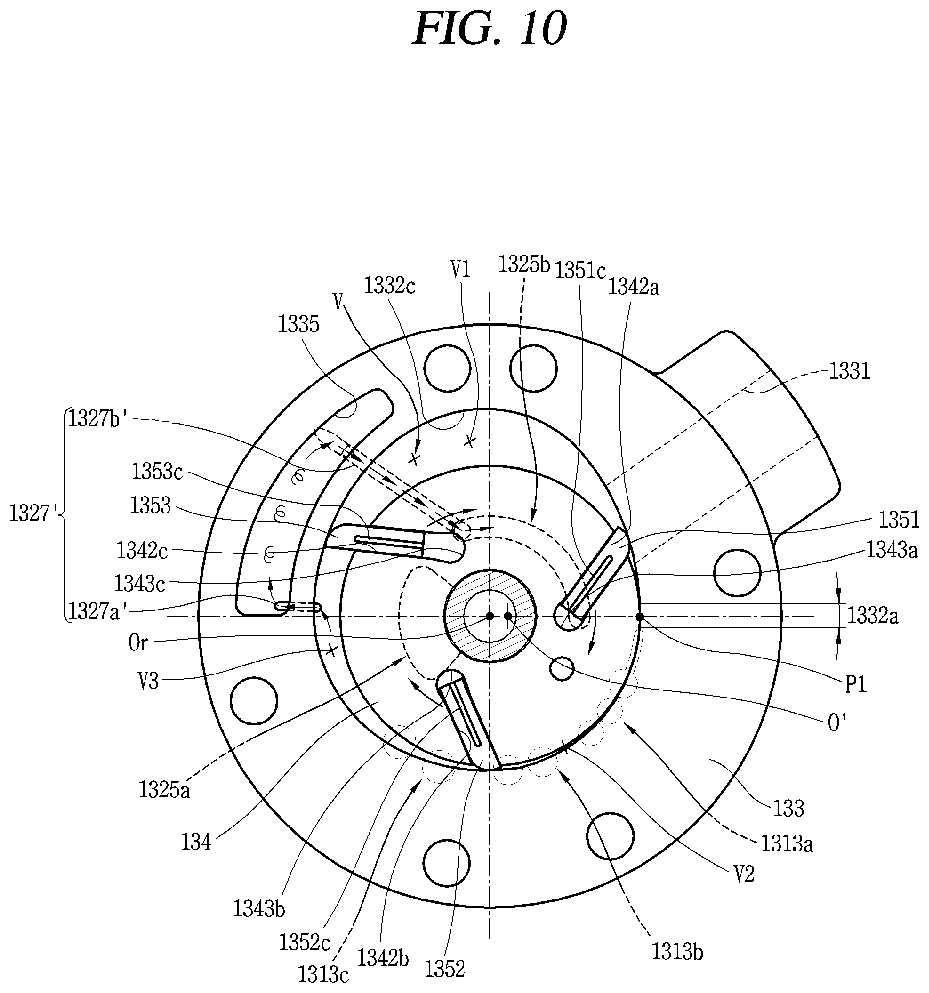 Patent US12098718 Figure 10 – Rotary compressor