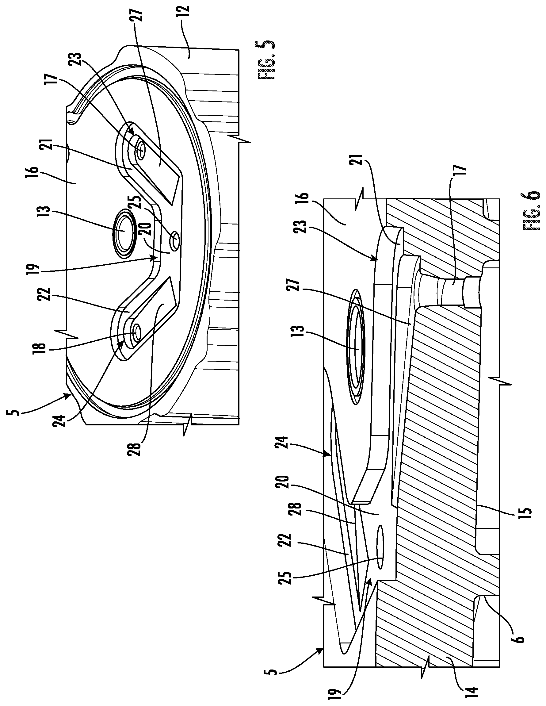 Patent US12098719 Figure 4 – Vapor injection structure for a compressor