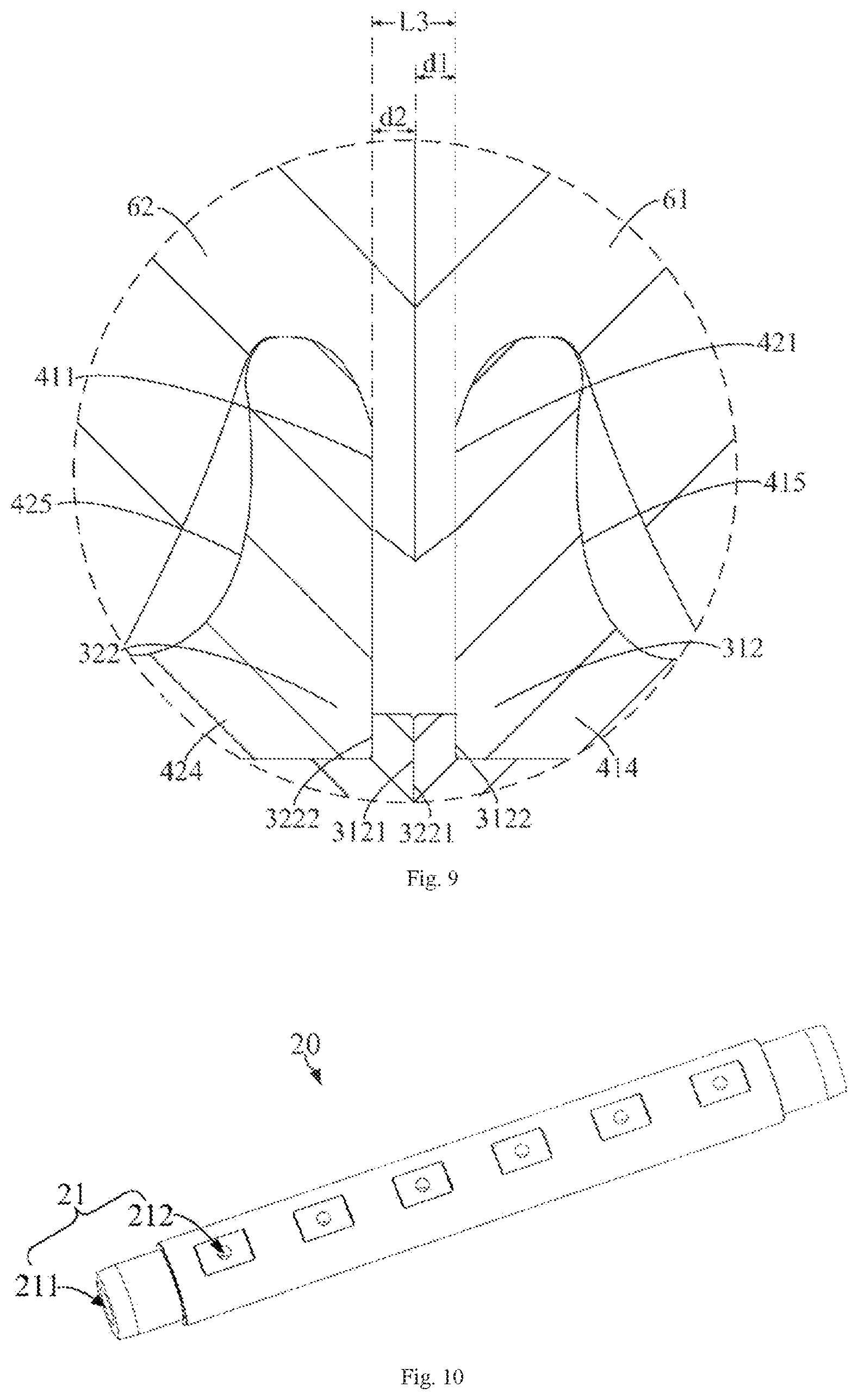 Patent US12098720 Figure 5 – Compressor with two rotors coaxially disposed on a connecting assembly sleeved on the shaft that limits relative movement between them