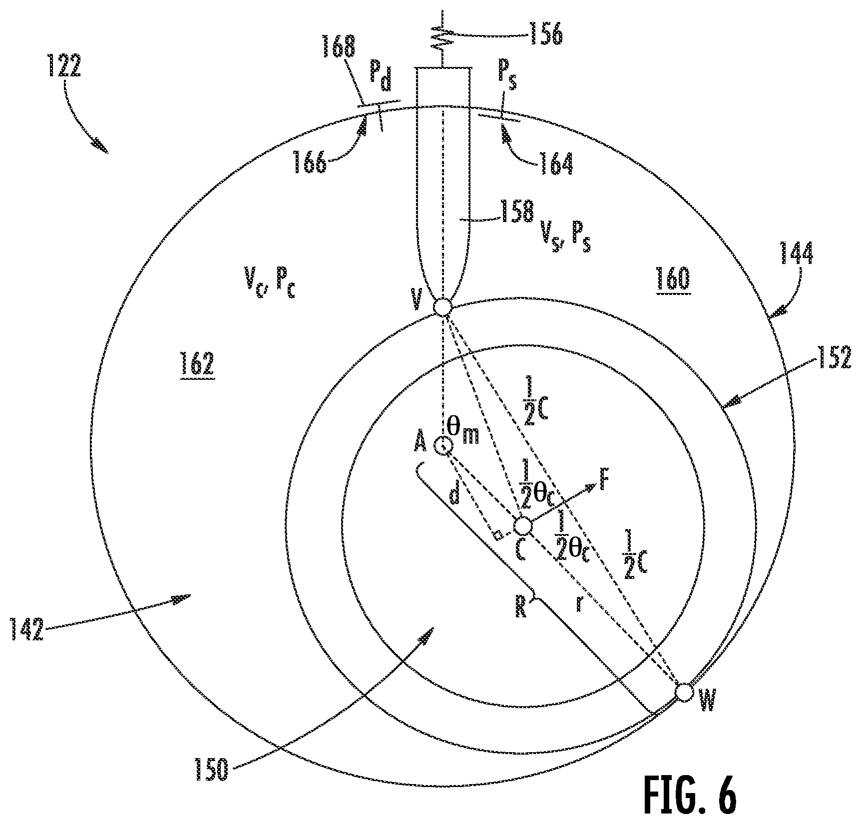Patent US12098722 Figure 5 – Method for determining a discharge pressure of a rolling piston compressor