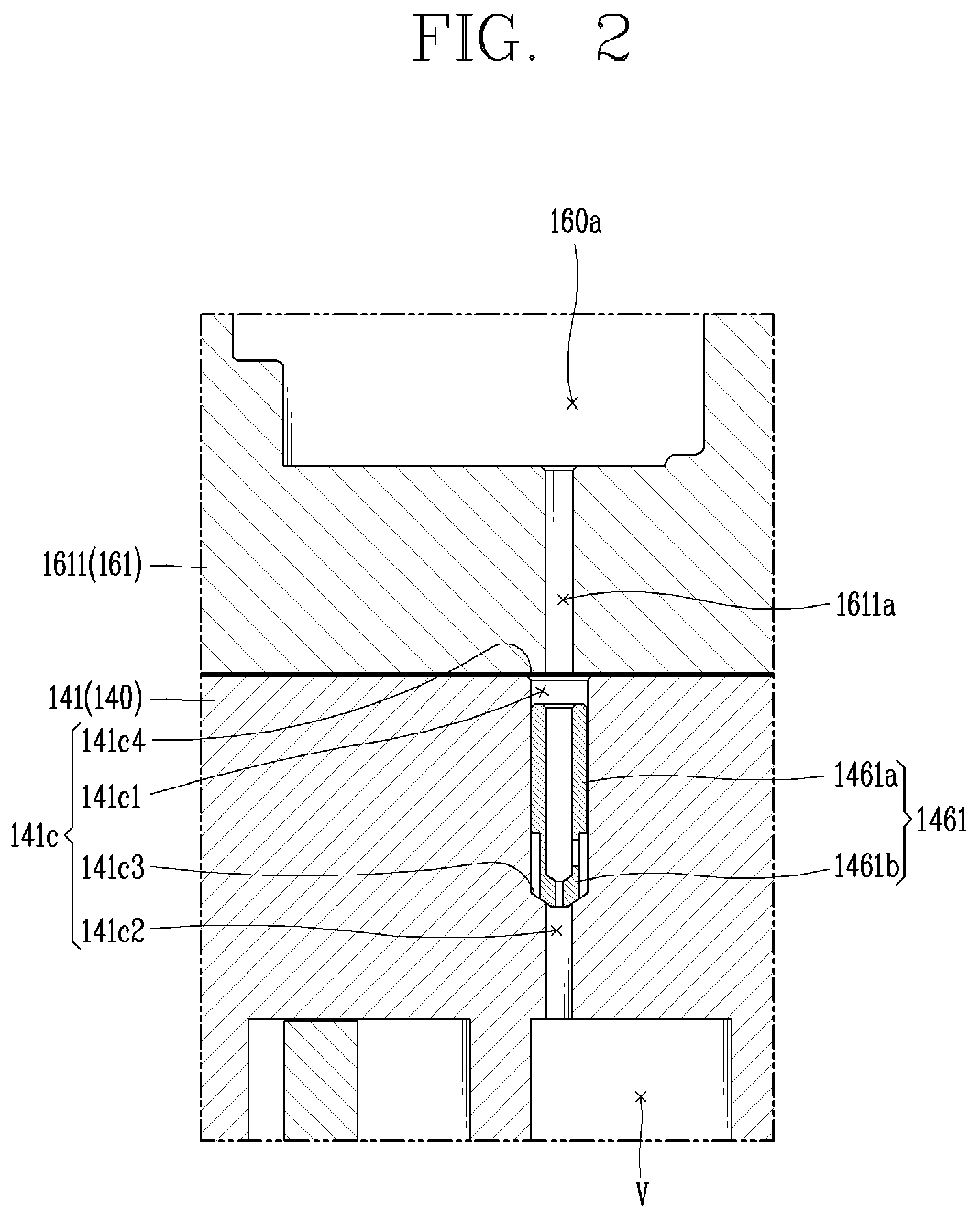 Patent US12098724 Figure 2 – Scroll compressor