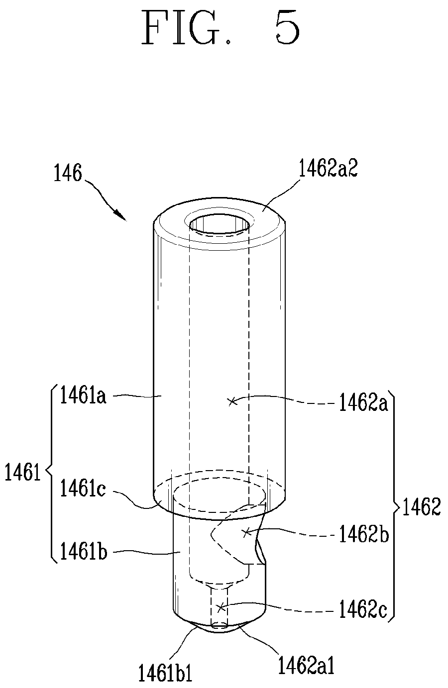 Patent US12098724 Figure 4 – Scroll compressor
