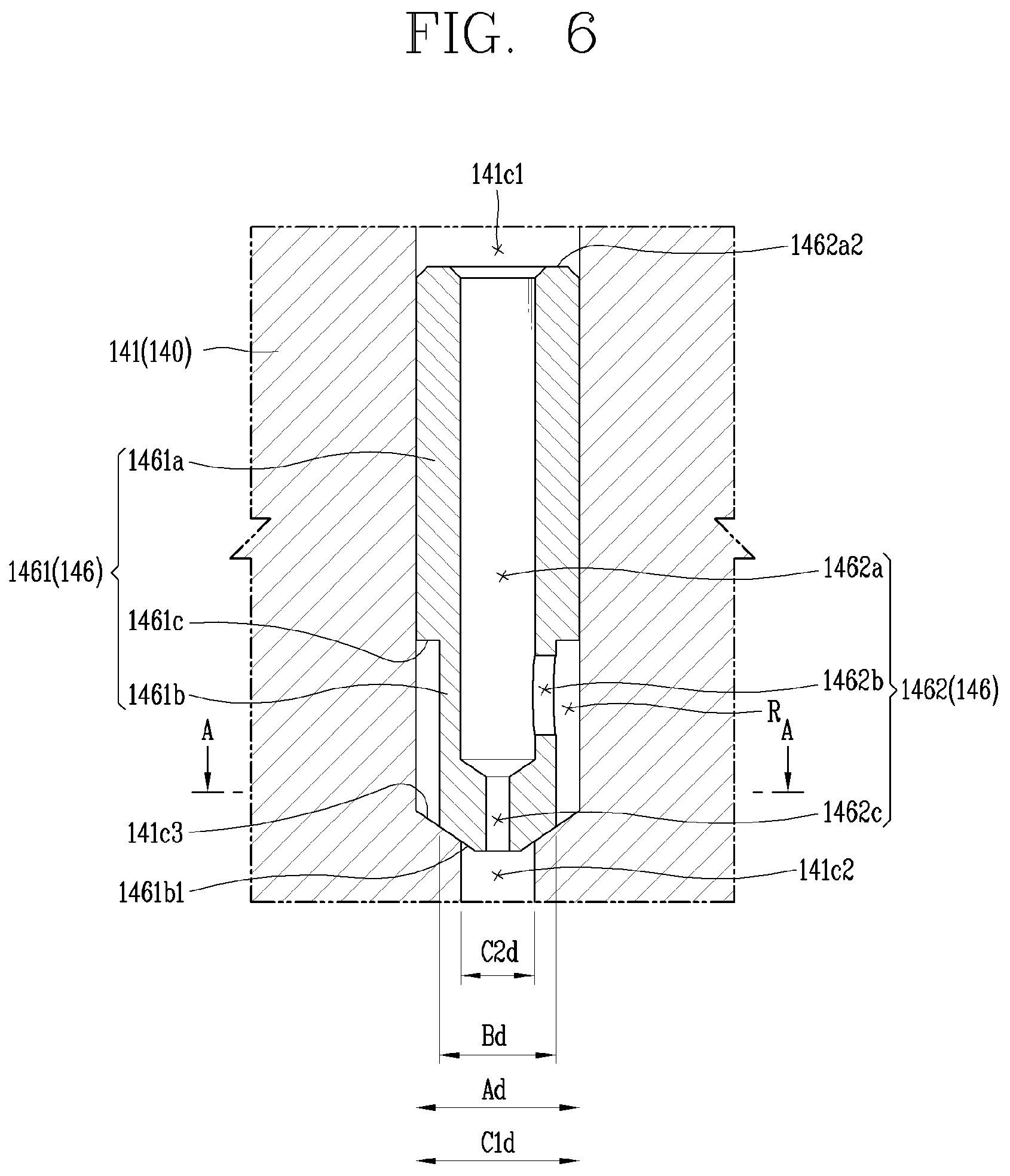 Patent US12098724 Figure 5 – Scroll compressor