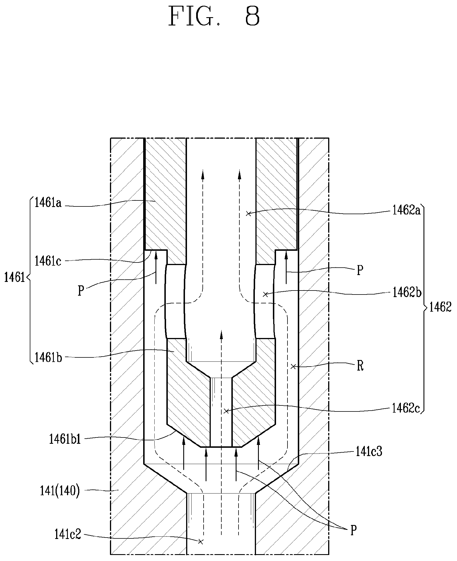 Patent US12098724 Figure 7 – Scroll compressor