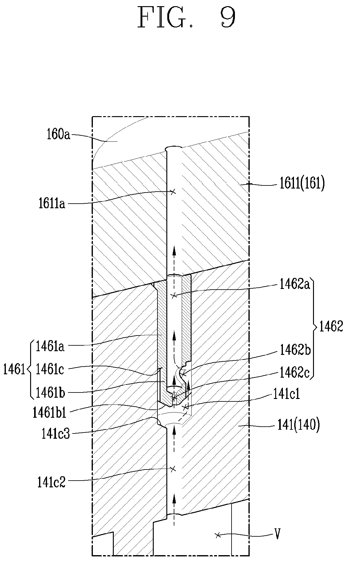 Patent US12098724 Figure 8 – Scroll compressor