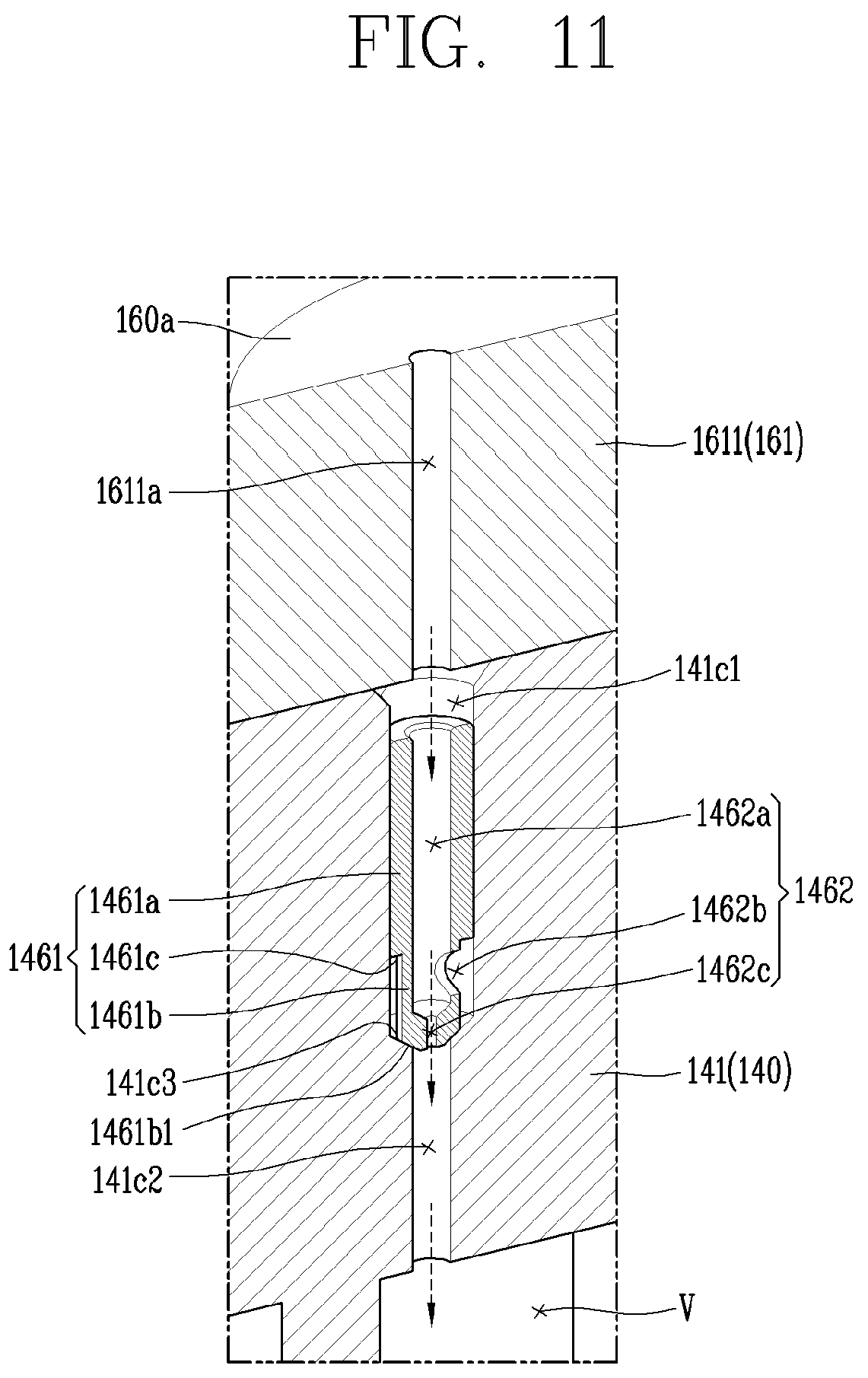 Patent US12098724 Figure 10 – Scroll compressor