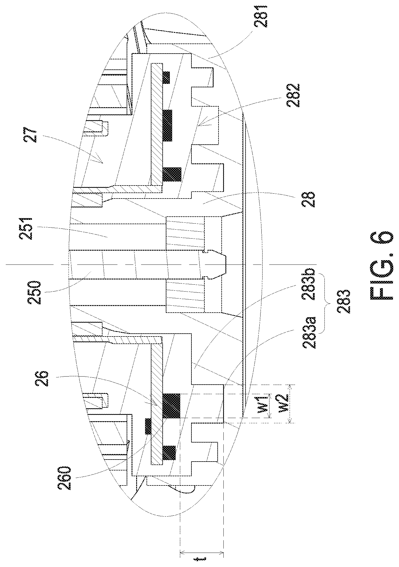 Patent US12098726 Figure 6 – Fan