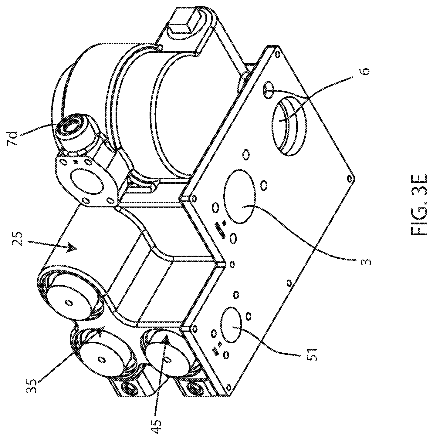 Patent US12098727 Figure 7 – Integrated oil system manifold