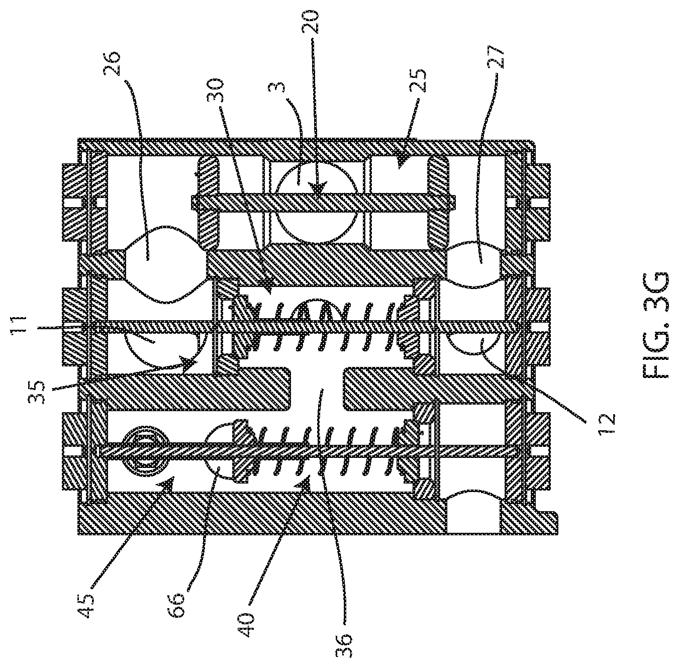 Patent US12098727 Figure 9 – Integrated oil system manifold