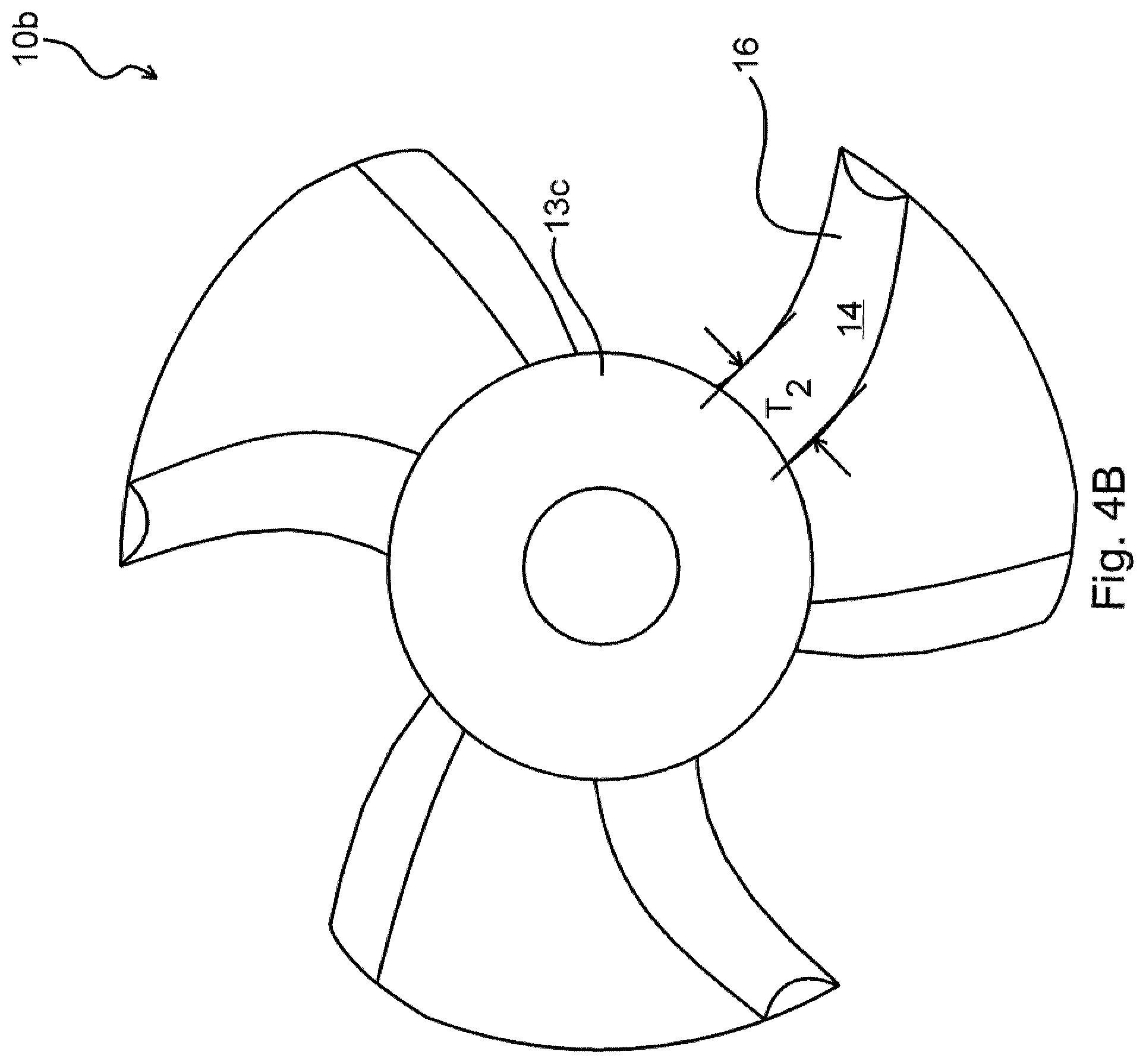 Patent US12098728 Figure 6 – Inducer for a submersible pump for pumping a slurry containing solids and viscous fluids and method of designing same
