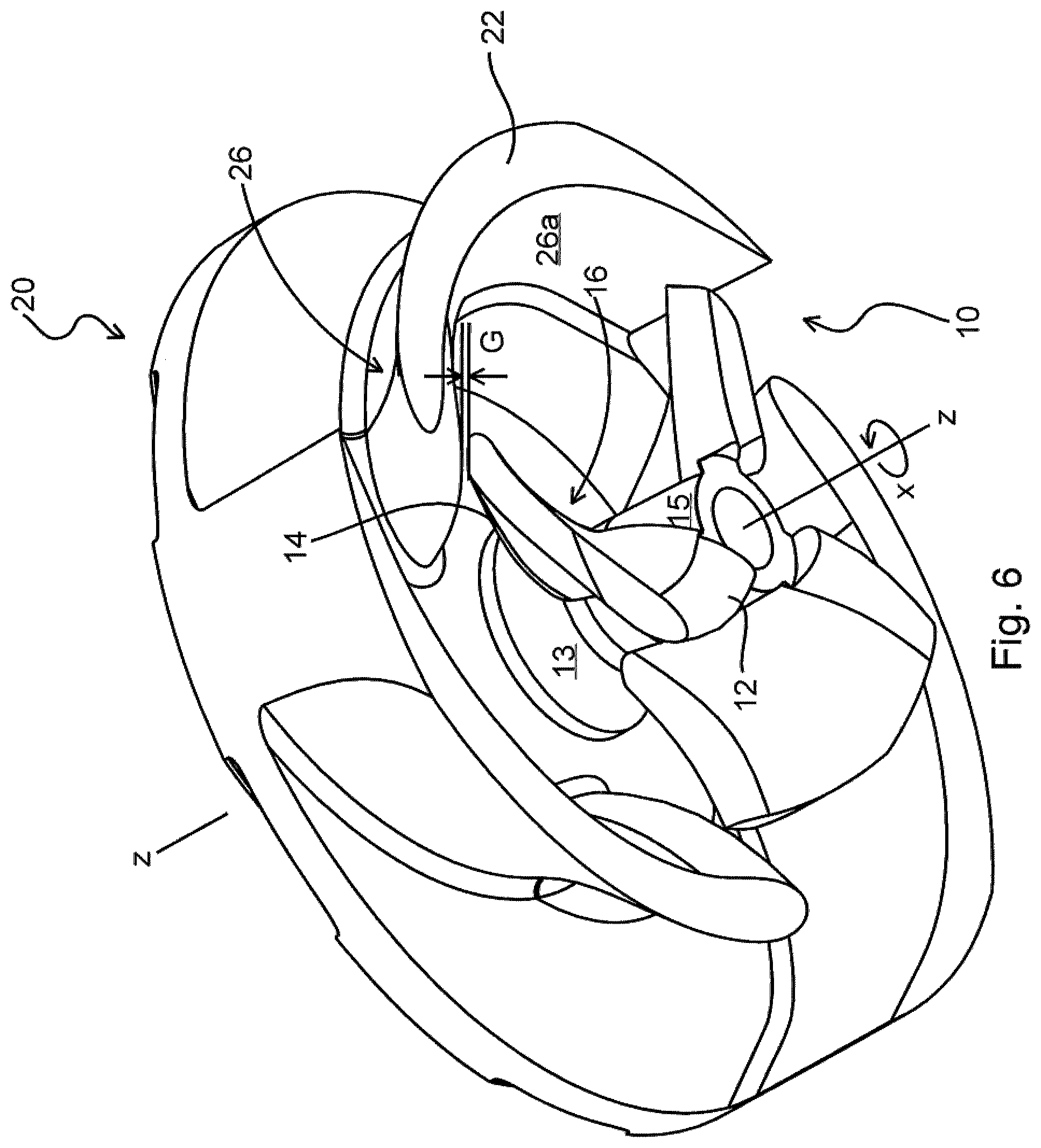 Patent US12098728 Figure 10 – Inducer for a submersible pump for pumping a slurry containing solids and viscous fluids and method of designing same