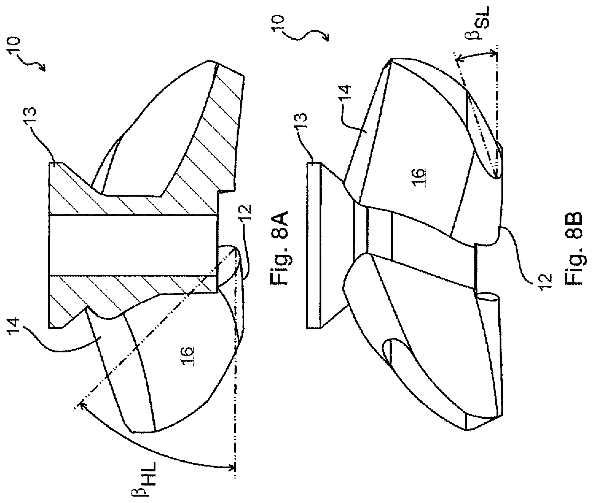 Patent US12098728 Figure 12 – Inducer for a submersible pump for pumping a slurry containing solids and viscous fluids and method of designing same