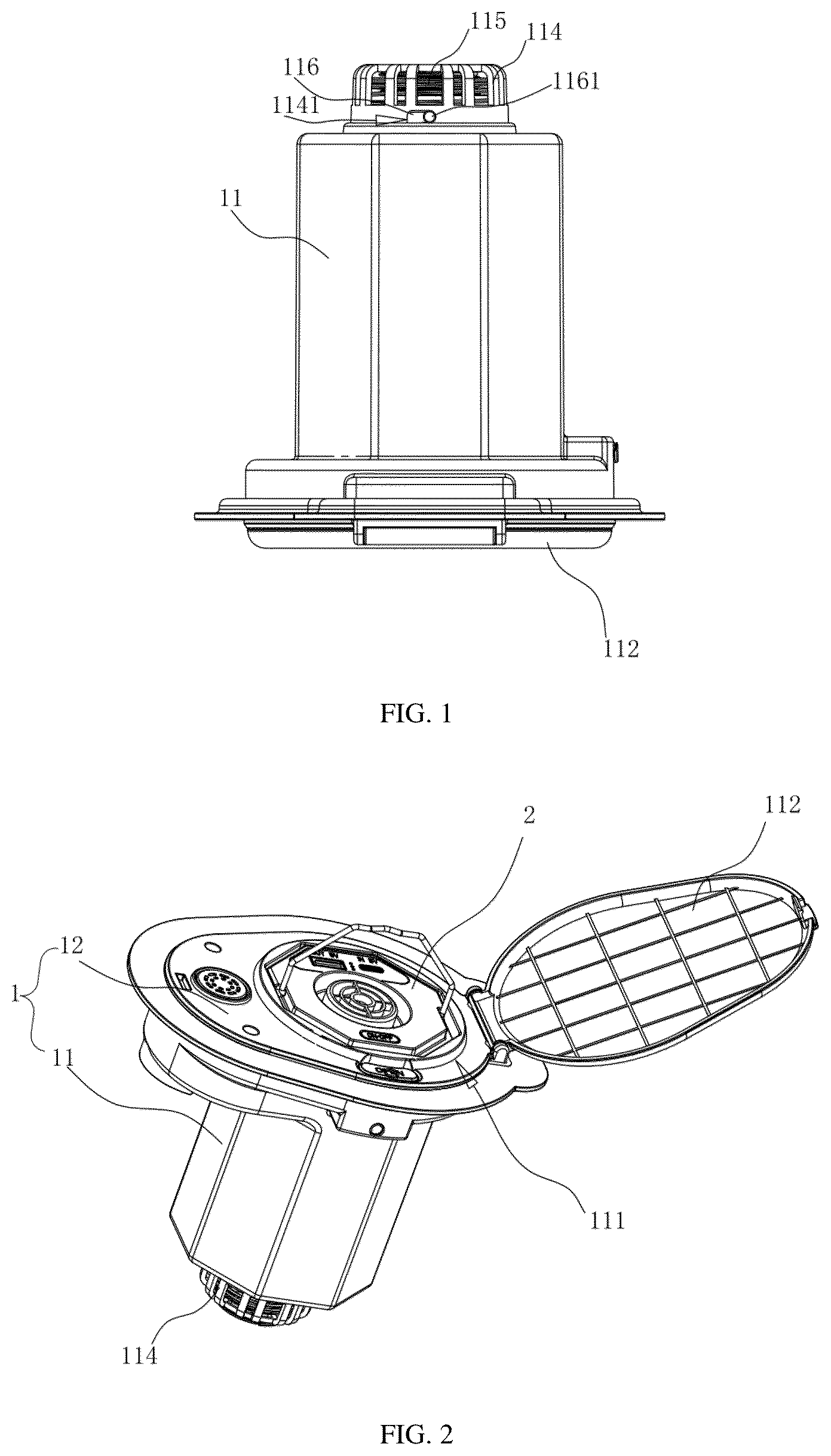 Patent US12098731 Figure 1 – Bidirectional air pump