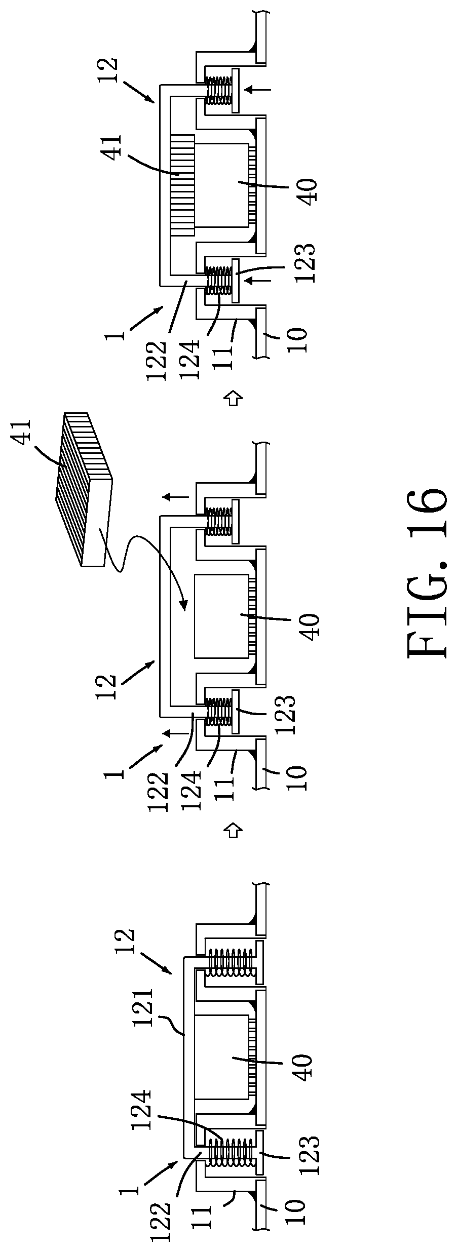 Patent US12098737 Figure 12 – Joint structure, joint module and method of assembling joint structure on object