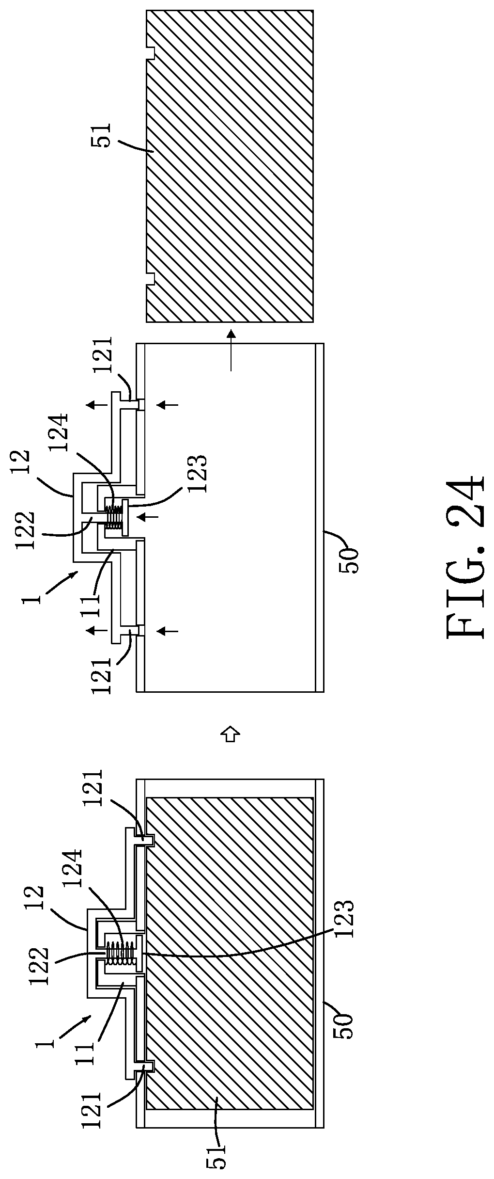 Patent US12098737 Figure 18 – Joint structure, joint module and method of assembling joint structure on object