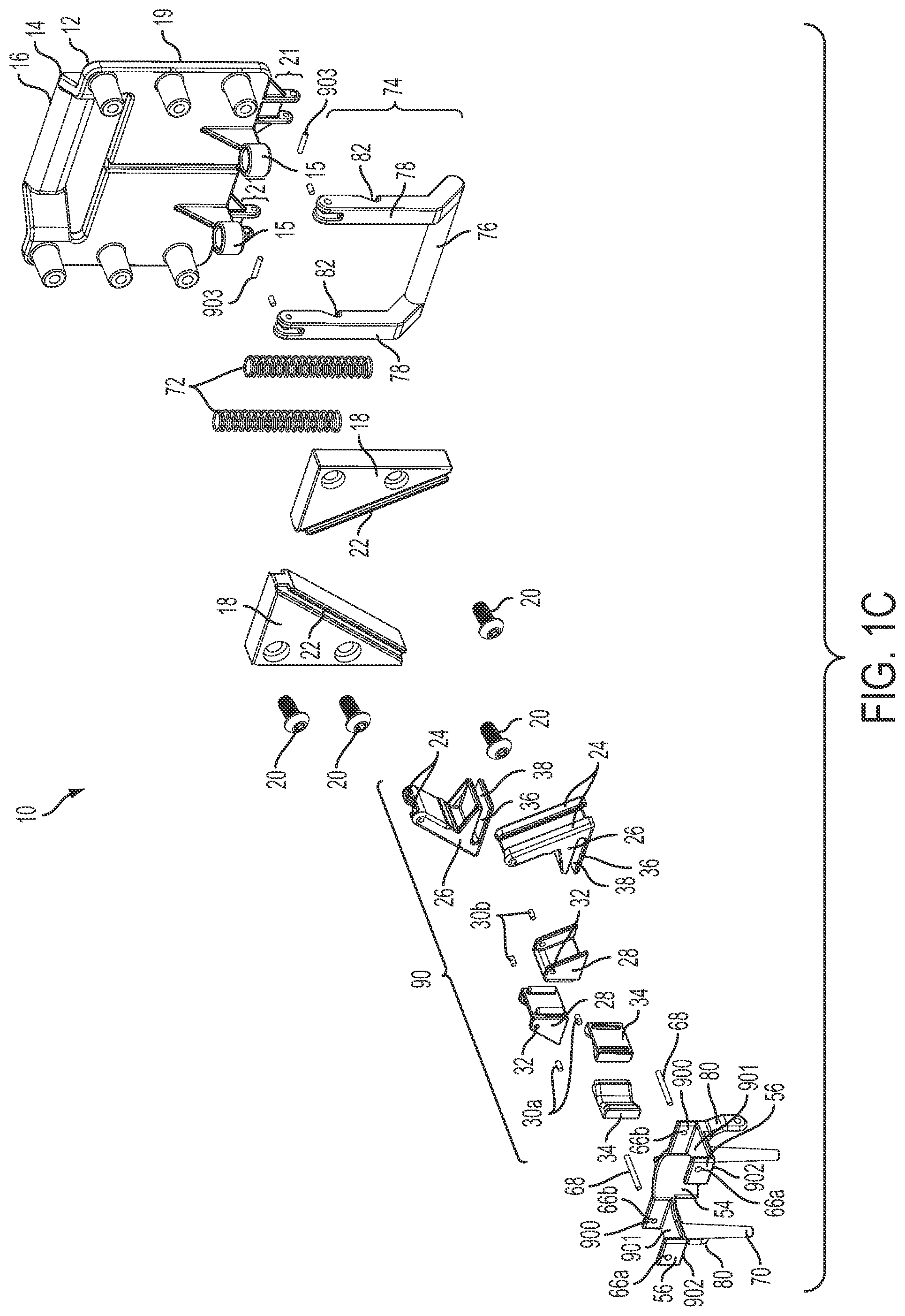 Patent US12098738 Figure 3 – System, method, and apparatus for clamping