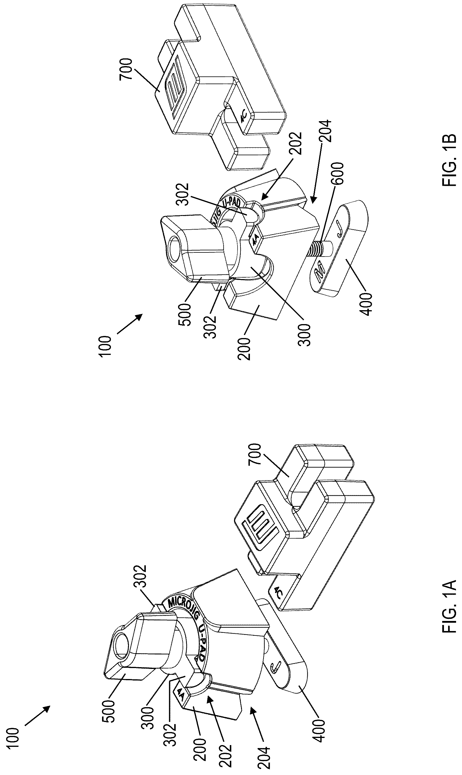 Patent US12098739 Figure 1 – Clamp assembly