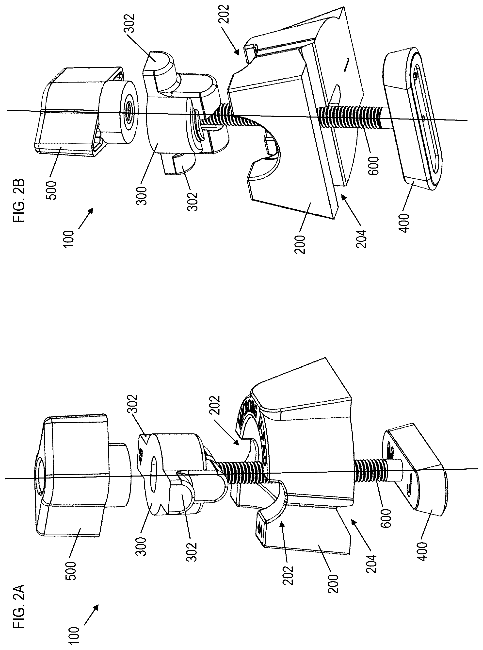 Patent US12098739 Figure 2 – Clamp assembly