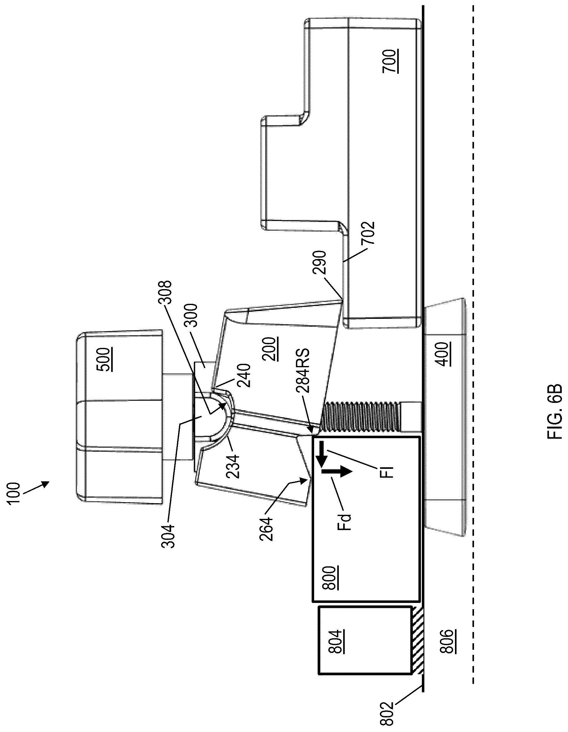 Patent US12098739 Figure 8 – Clamp assembly
