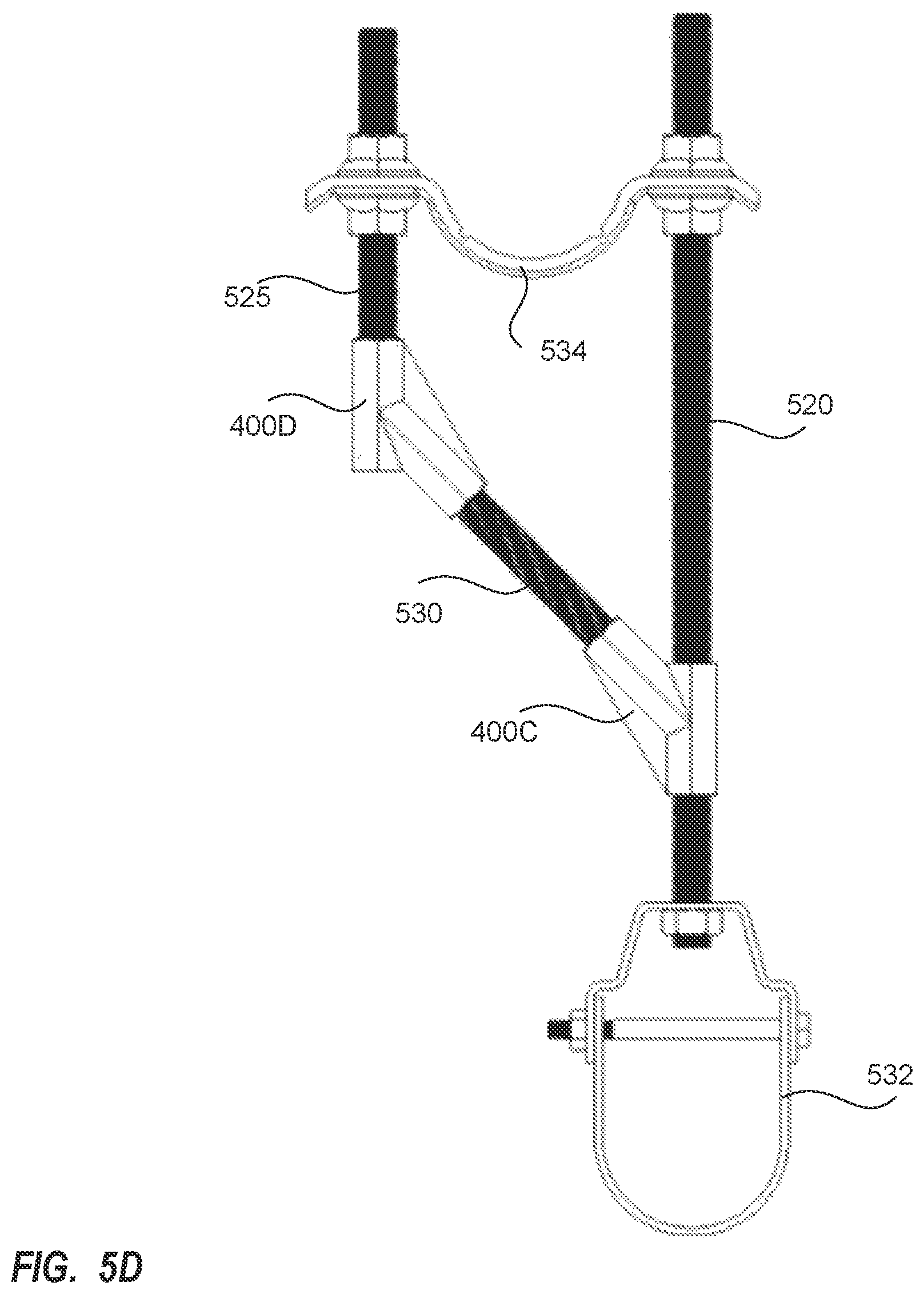 Patent US12098743 Figure 6 – Angled threaded rod coupling having mountable pass-through coupler and improvements thereof