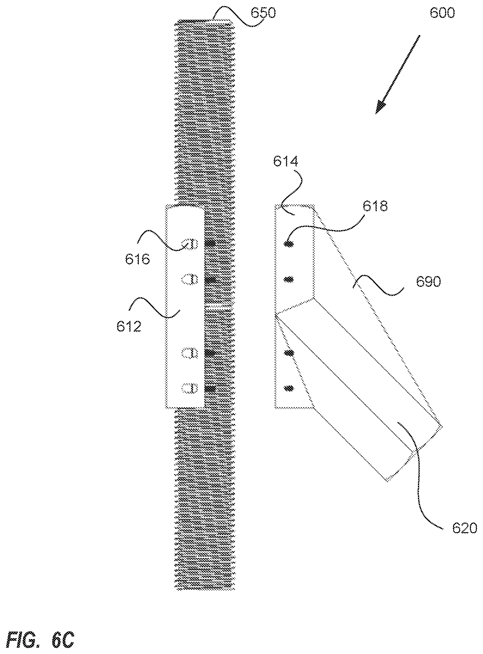 Patent US12098743 Figure 10 – Angled threaded rod coupling having mountable pass-through coupler and improvements thereof