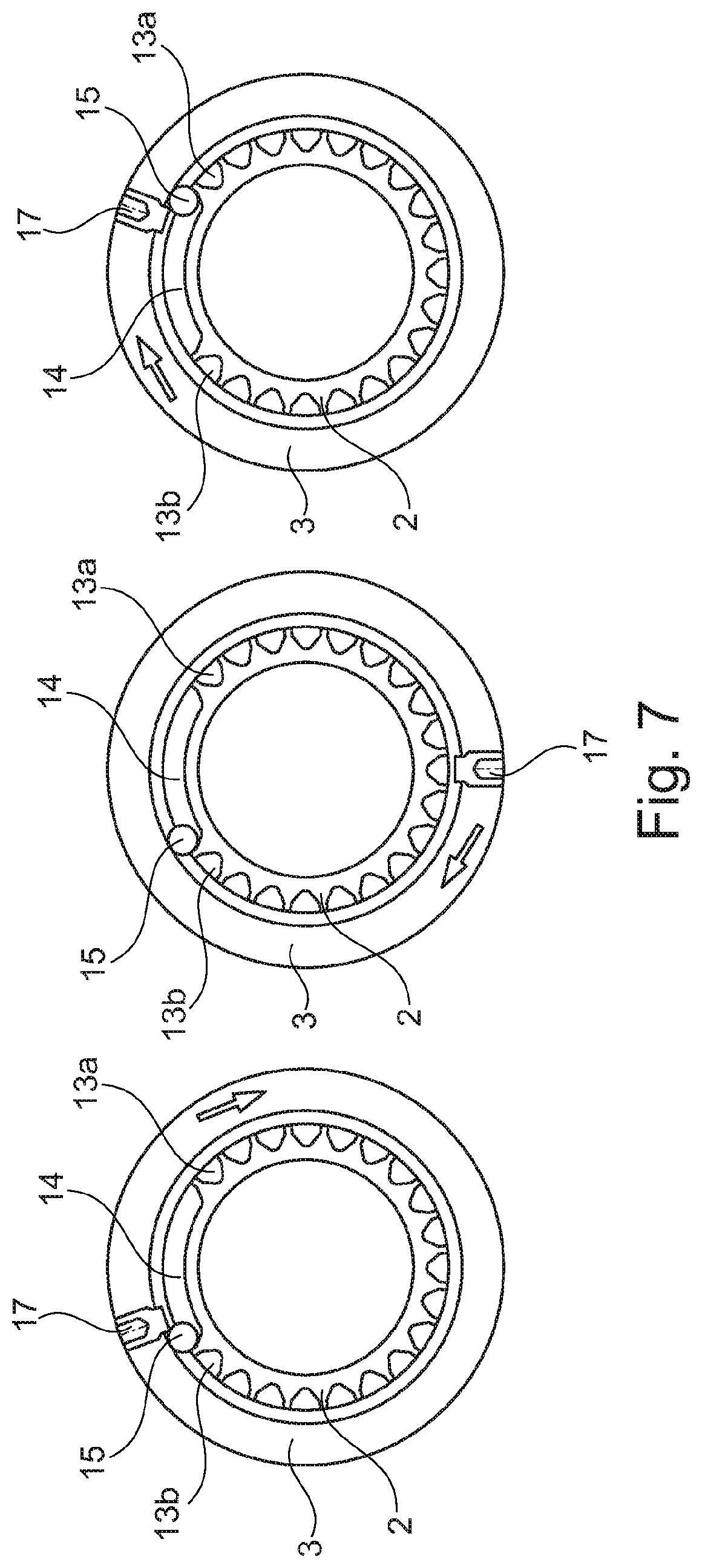 Patent US12098746 Figure 4 – Rolling element bearing, more particularly slew ring