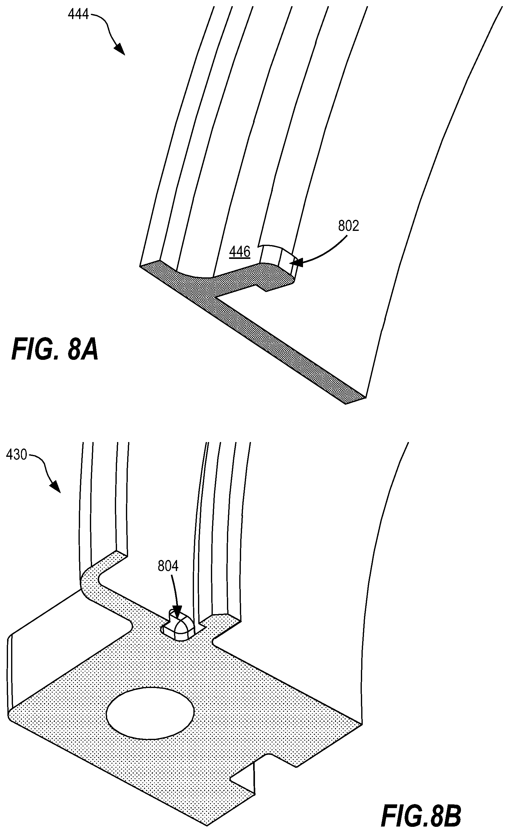 Patent US12098751 Figure 8 – Two-piece seal assembly