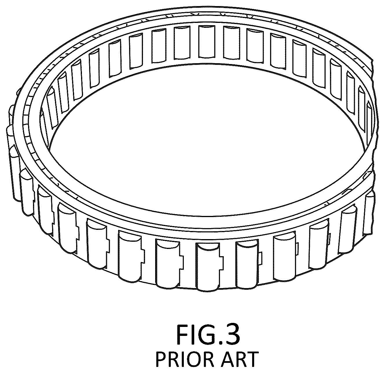 Patent US12098753 Figure 3 – Roller clutch assembly