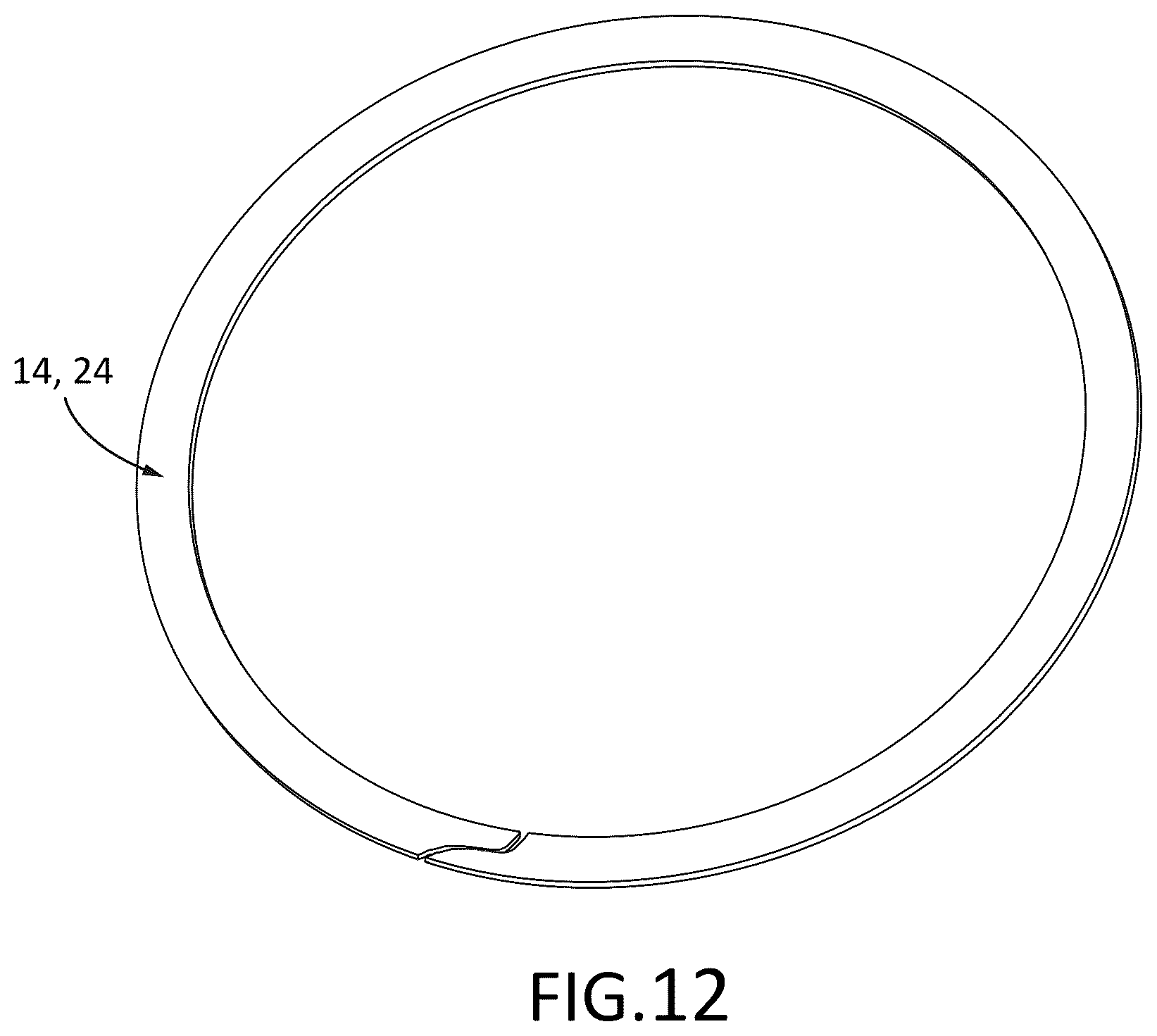 Patent US12098753 Figure 12 – Roller clutch assembly