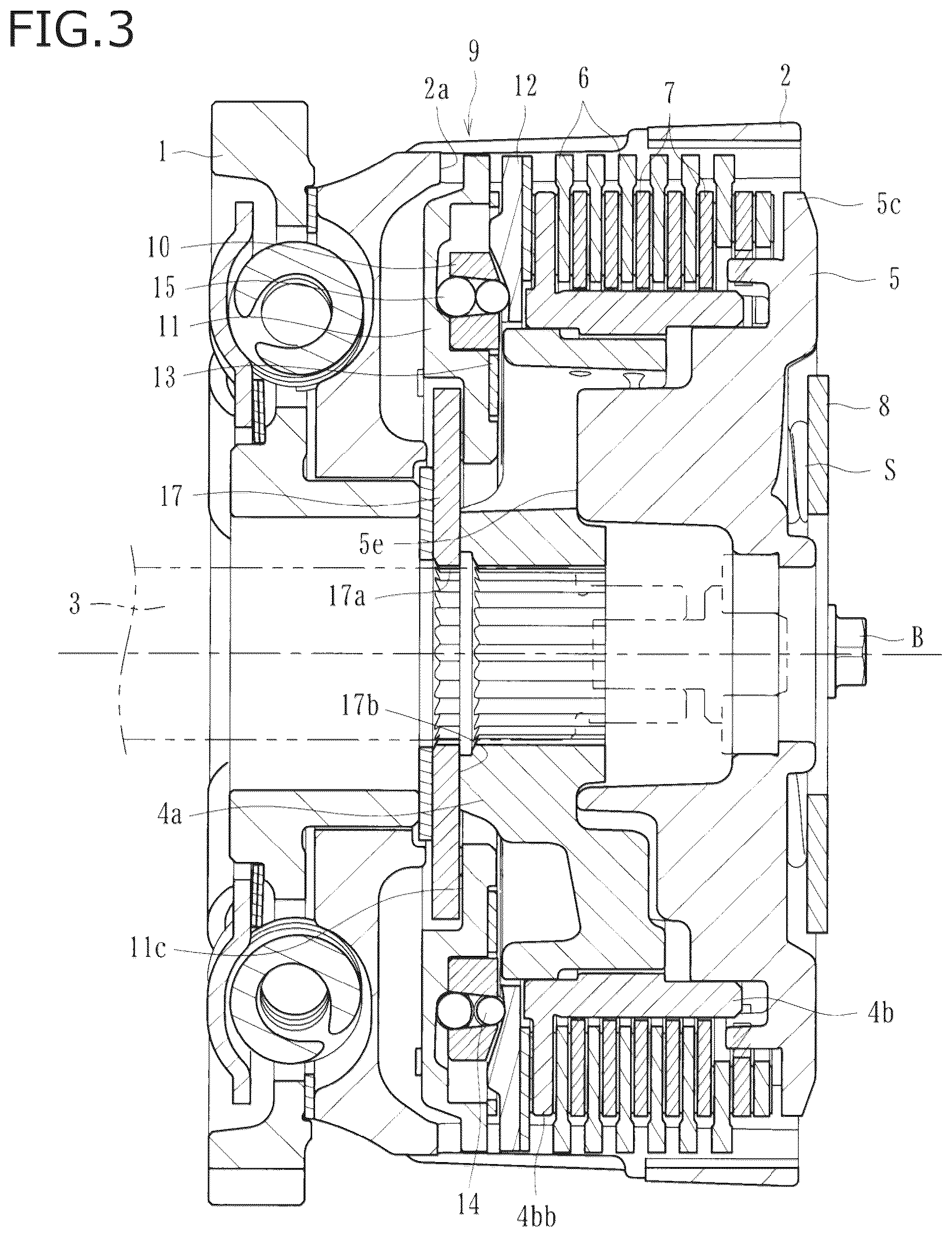 Patent US12098754 Figure 3 – Power transmission apparatus