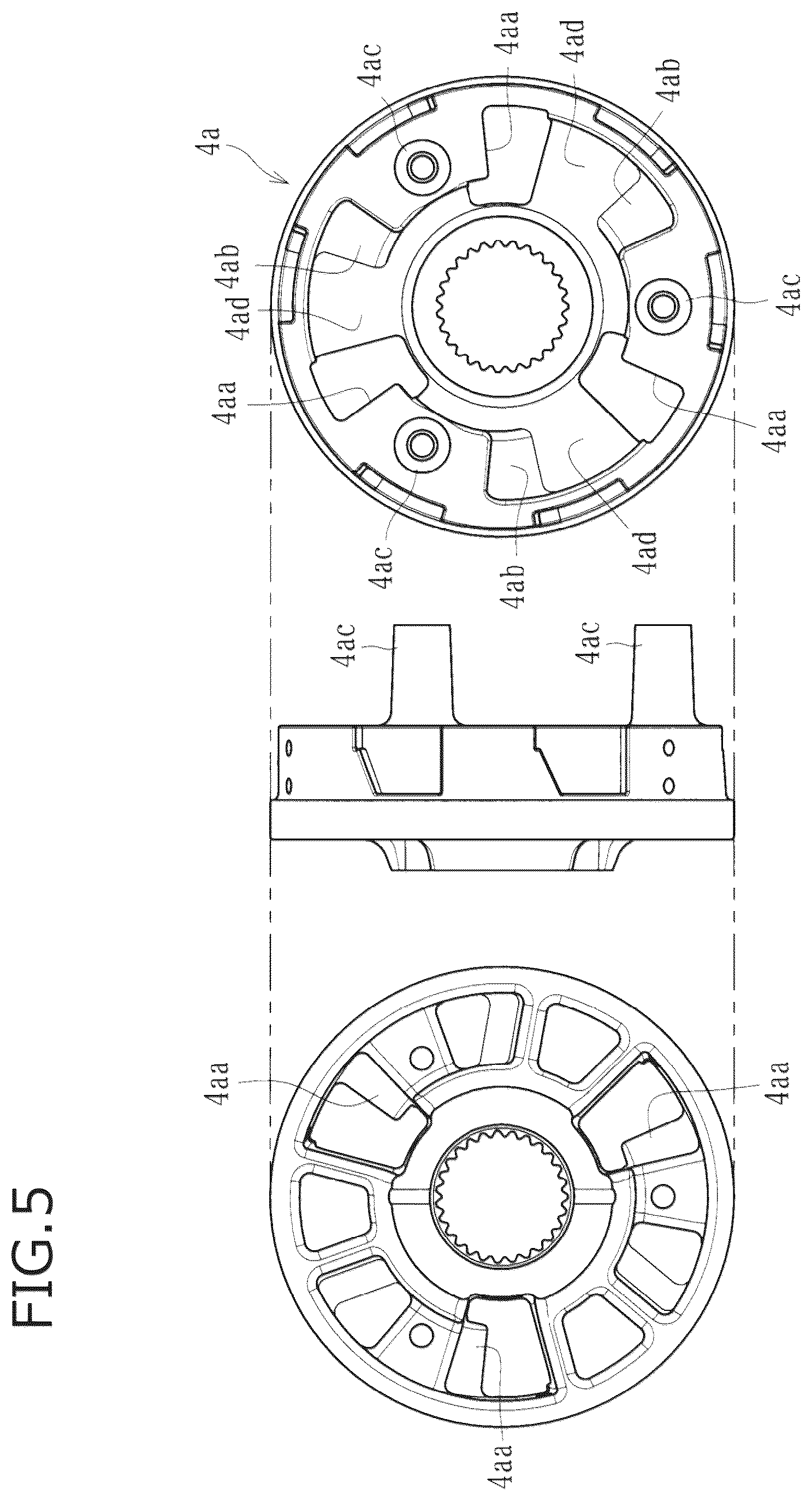 Patent US12098754 Figure 5 – Power transmission apparatus