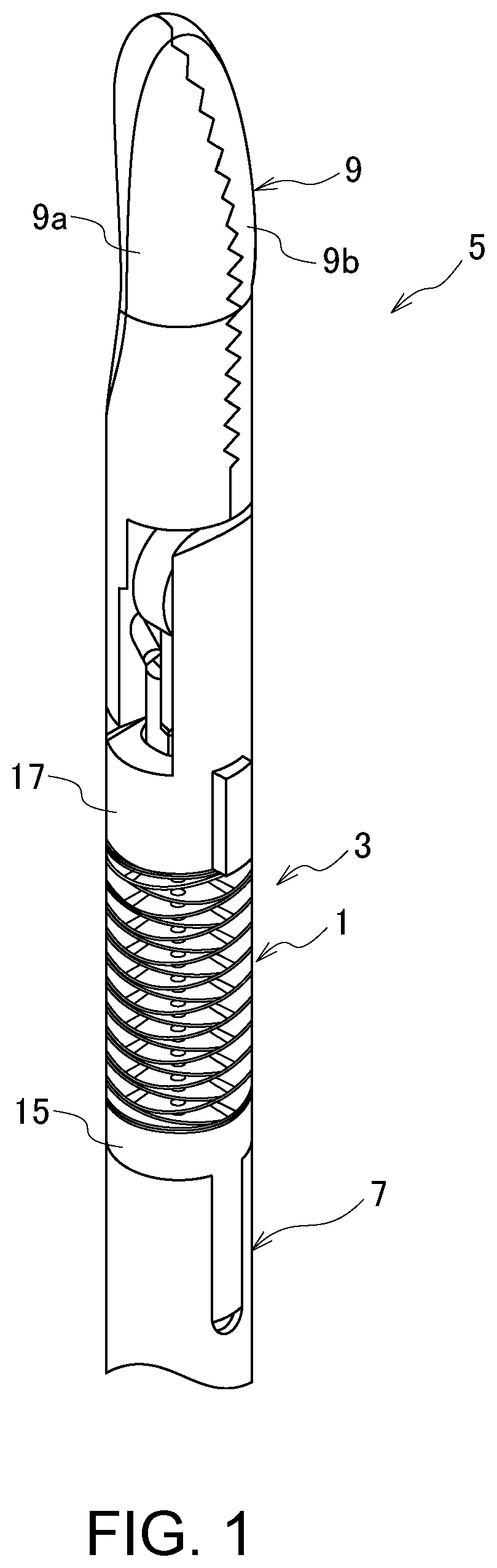 Patent US12098755 Figure 1 – Flexible member