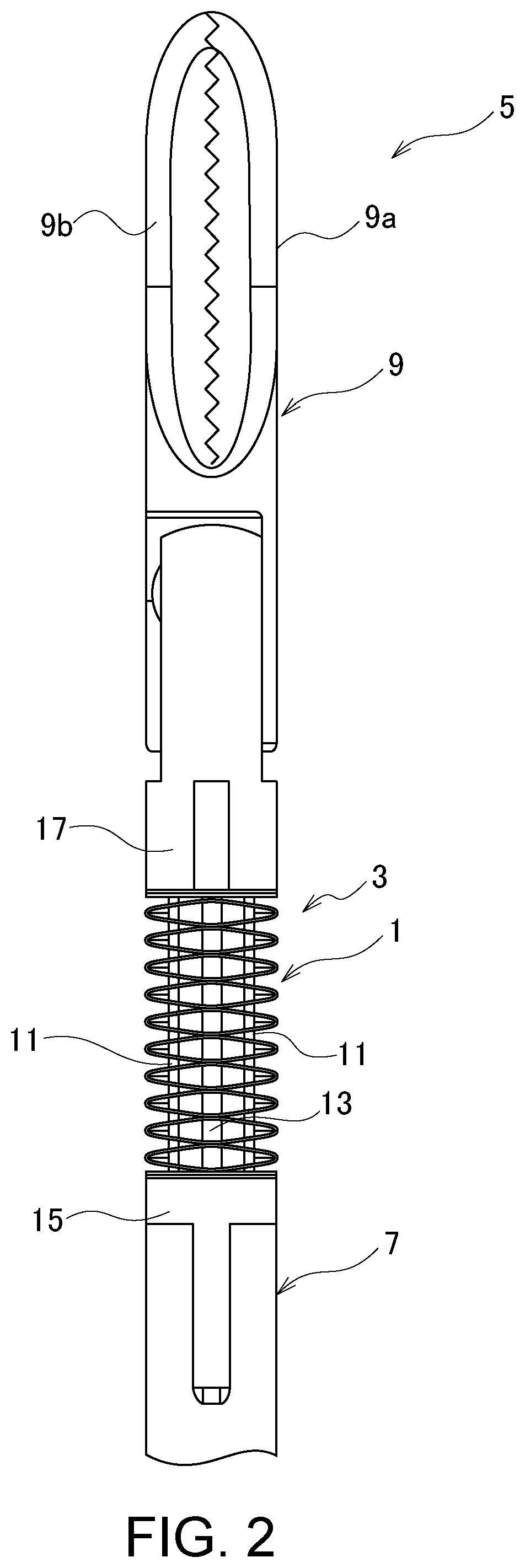 Patent US12098755 Figure 2 – Flexible member