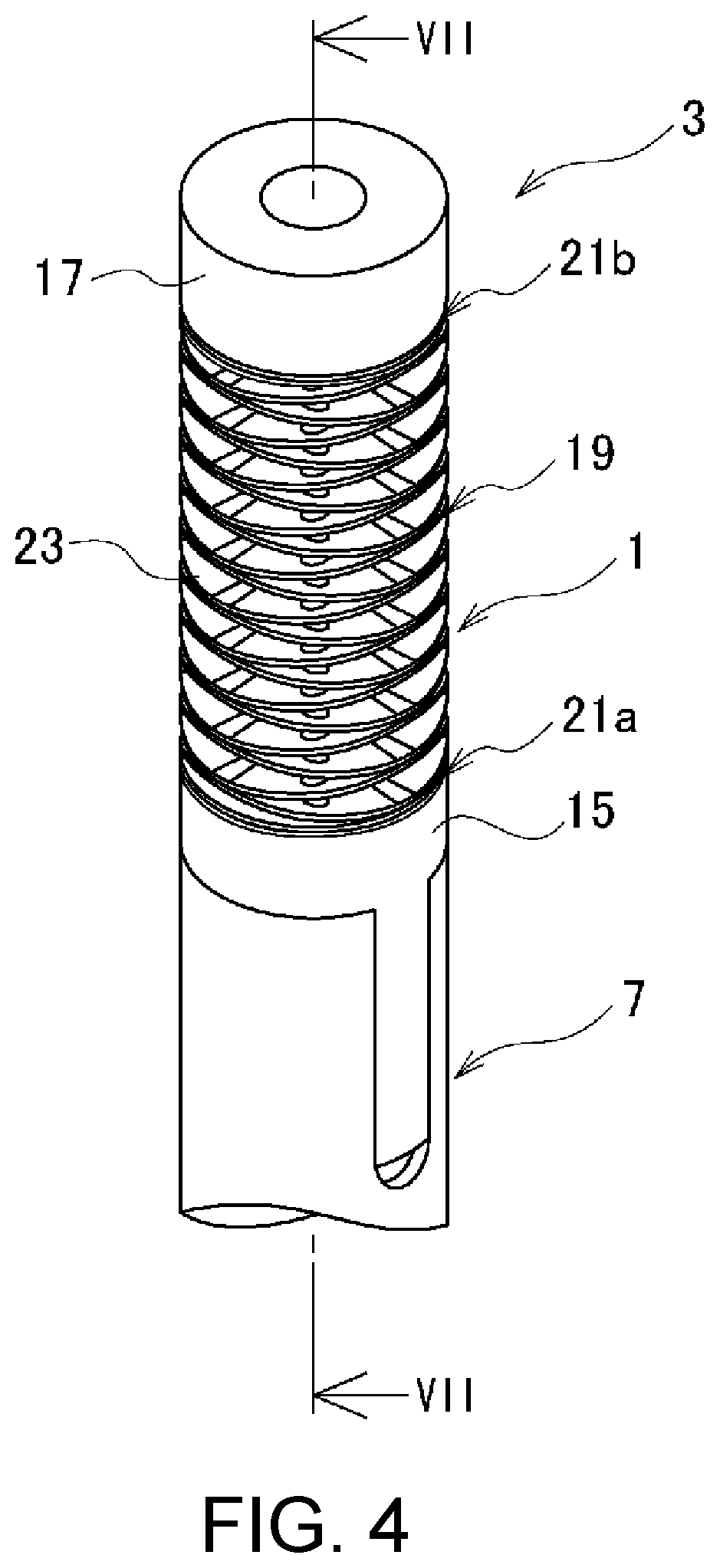 Patent US12098755 Figure 4 – Flexible member