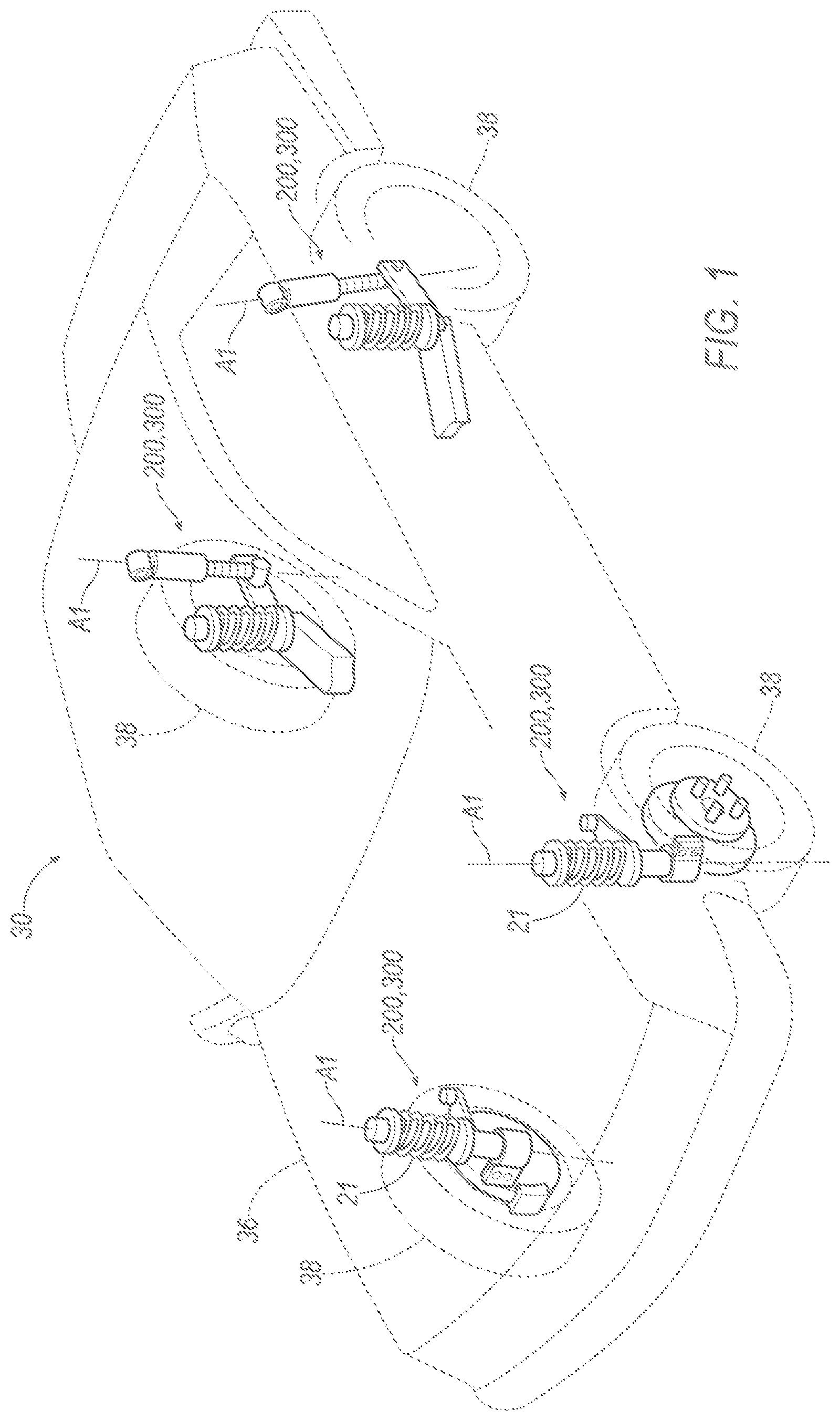 Patent US12098756 Figure 1 – Damper assembly