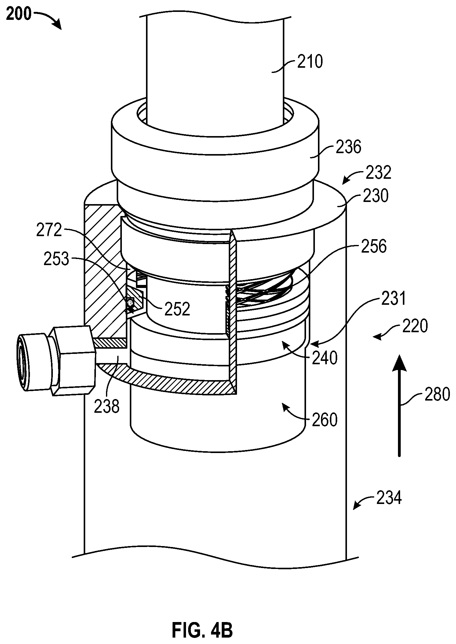 Patent US12098757 Figure 5 – Limiting system for a vehicle suspension component