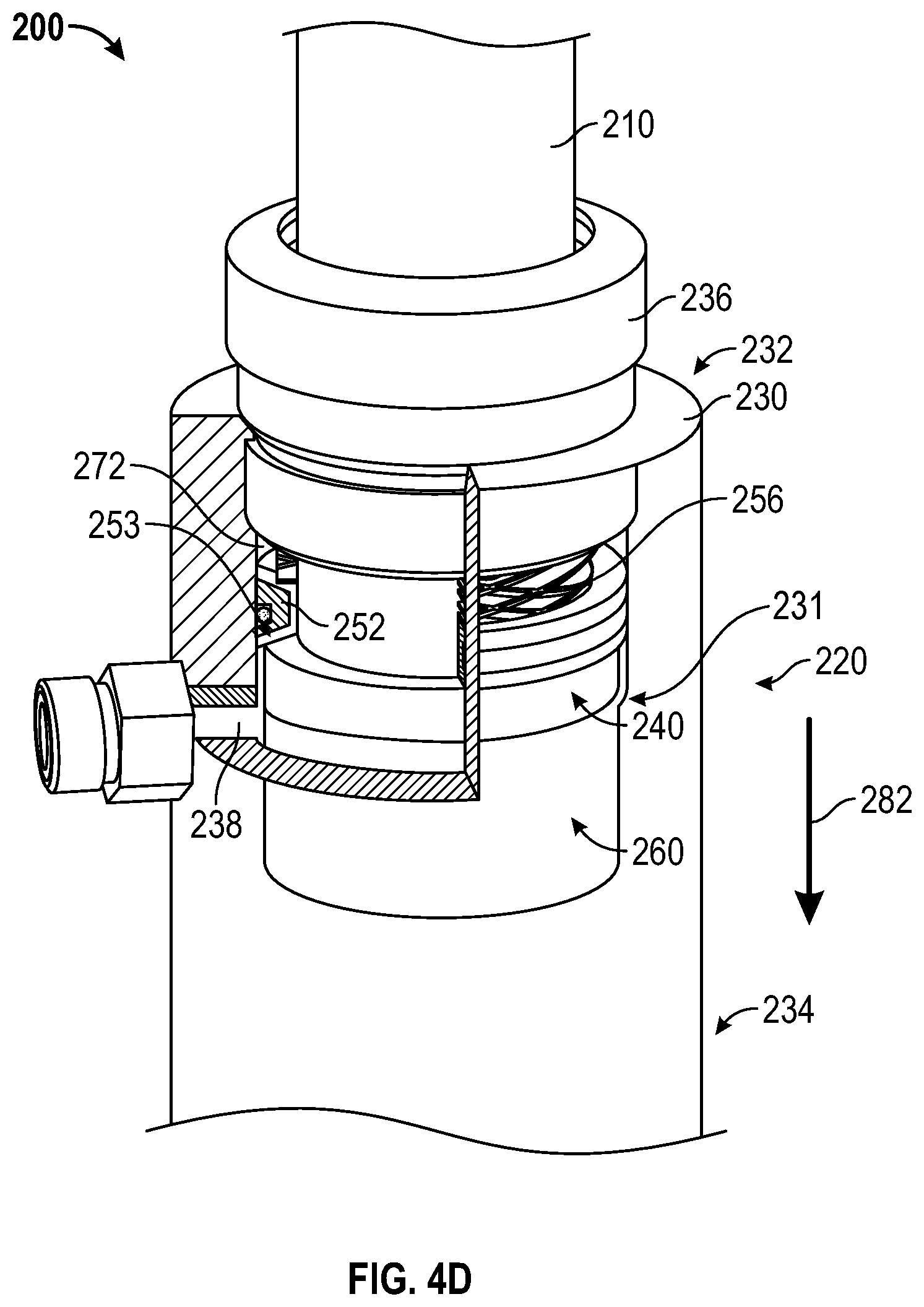 Patent US12098757 Figure 7 – Limiting system for a vehicle suspension component