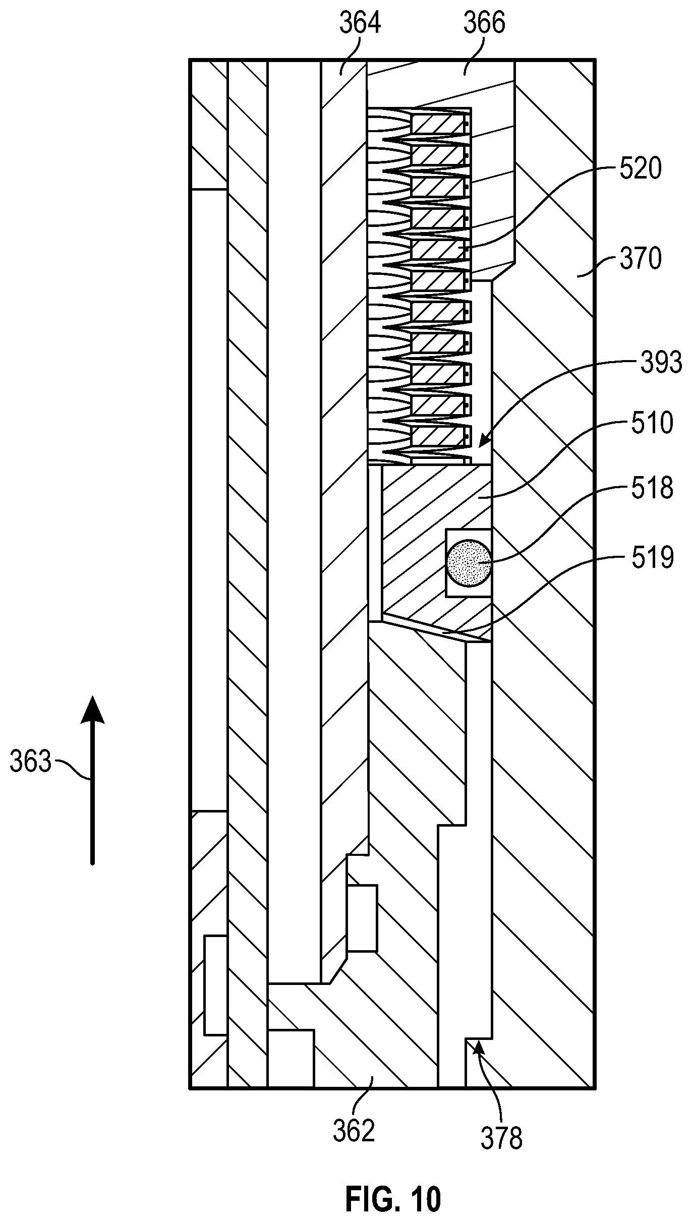 Patent US12098757 Figure 14 – Limiting system for a vehicle suspension component