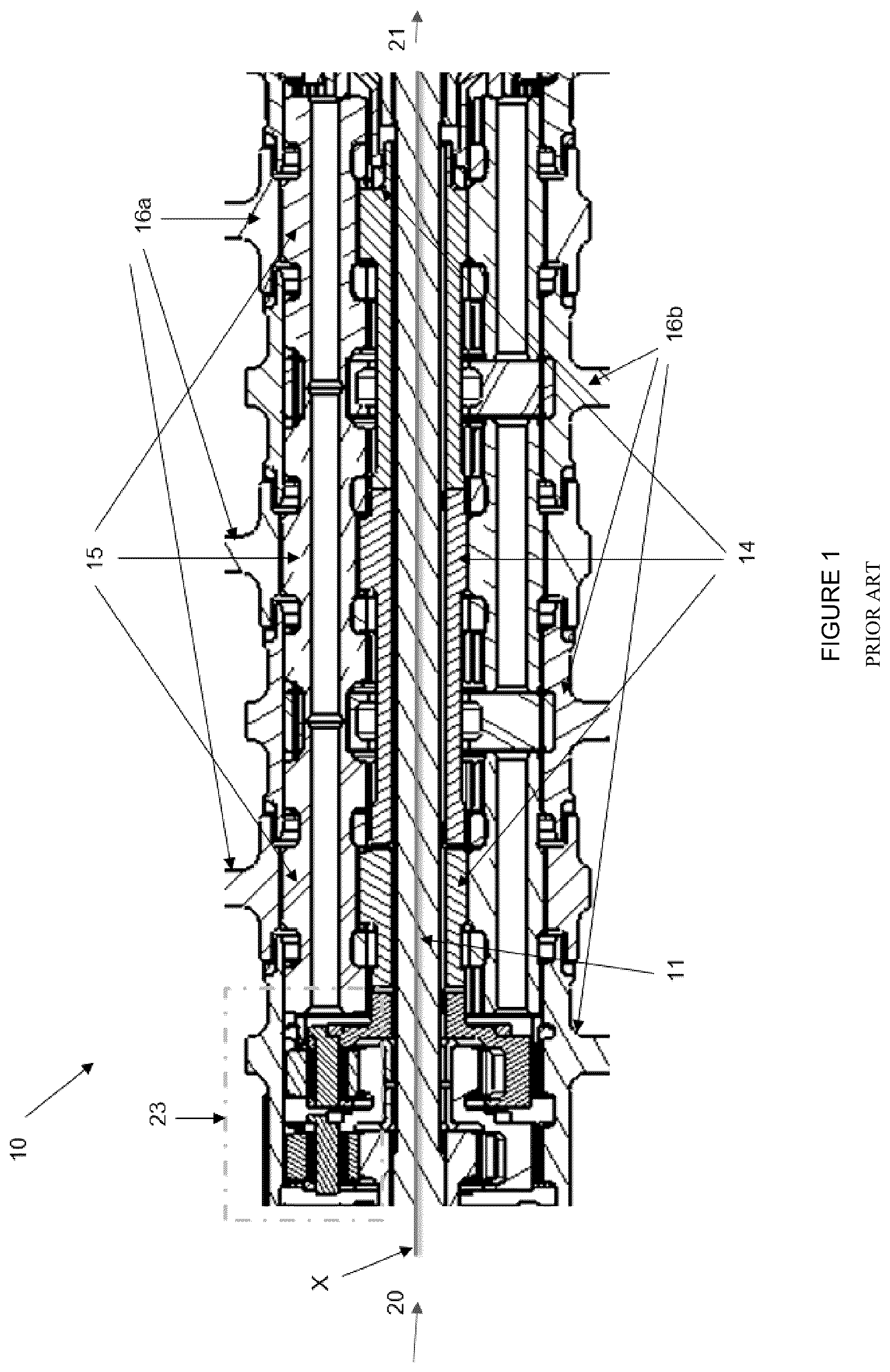 Patent US12098758 Figure 1 – Thin wing multi slice RGA on leading edge