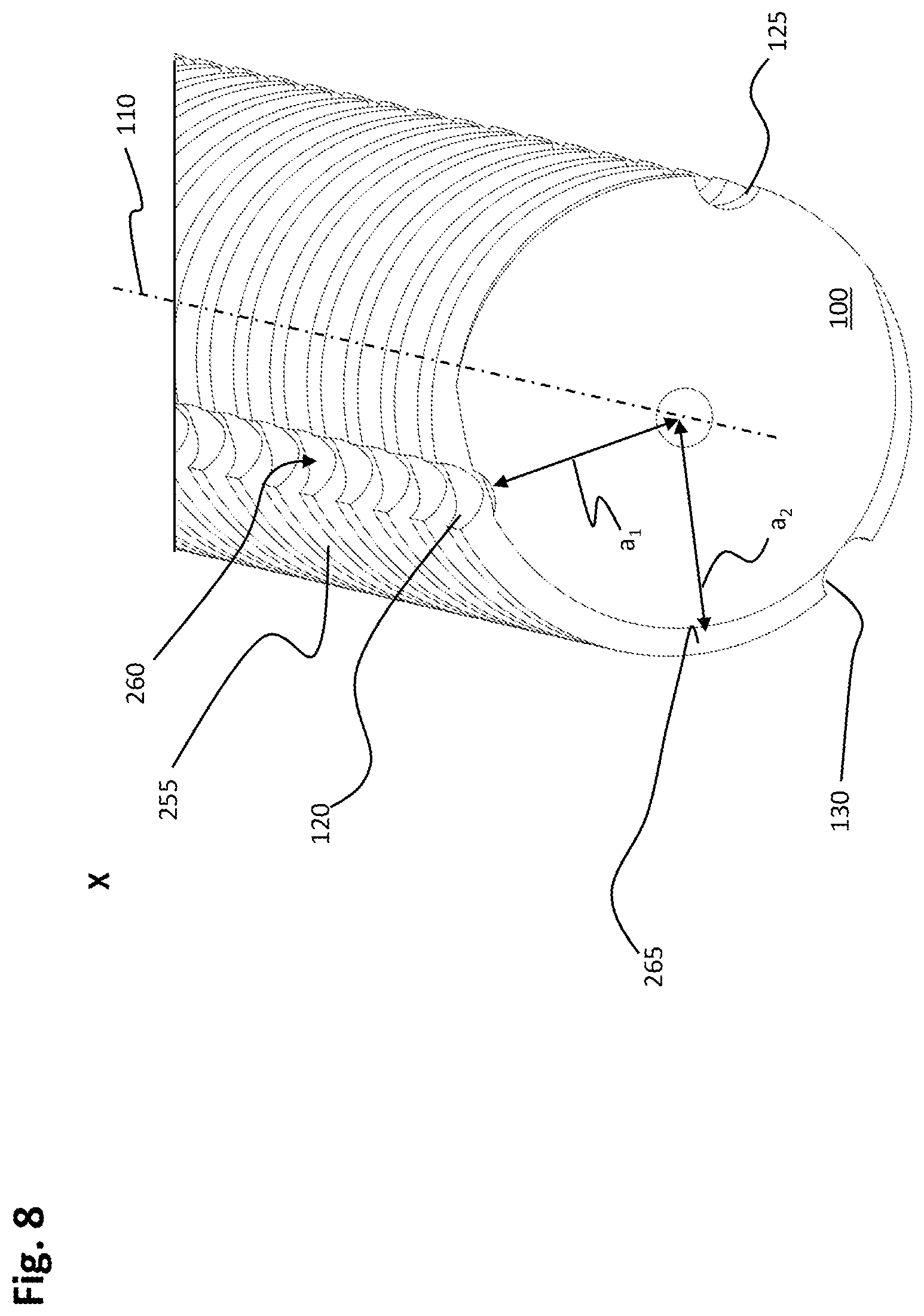 Patent US12098759 Figure 8 – Linear system for a manufacturing plant and method of assembling such a linear system