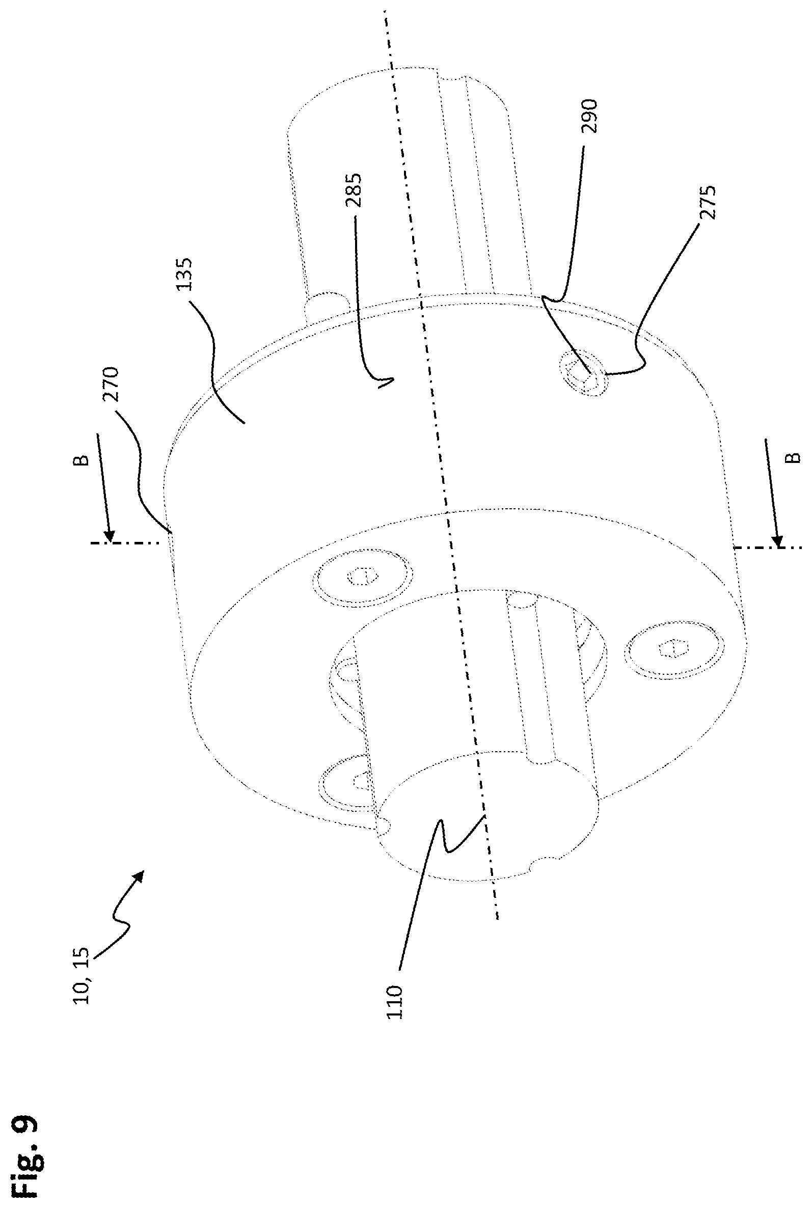 Patent US12098759 Figure 9 – Linear system for a manufacturing plant and method of assembling such a linear system