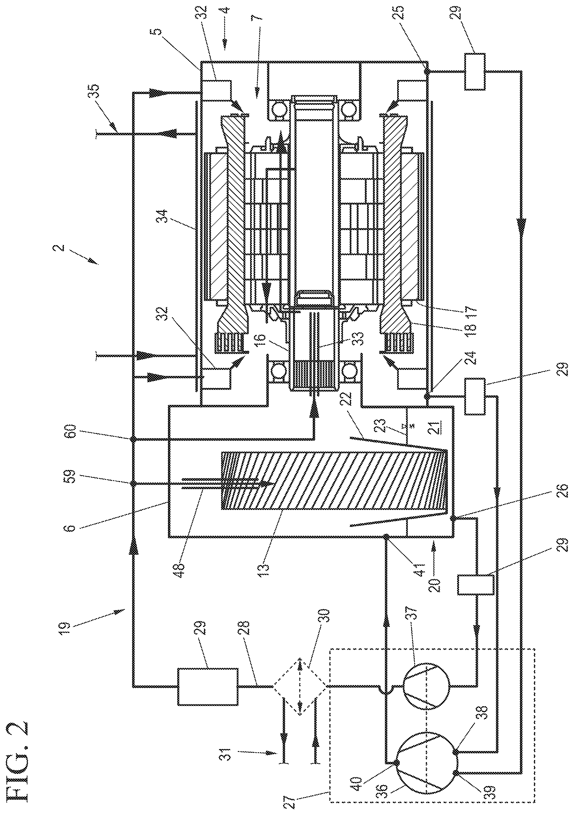 Patent US12098766 Figure 2 – Gear motor for a motor vehicle and motor vehicle having a gear motor